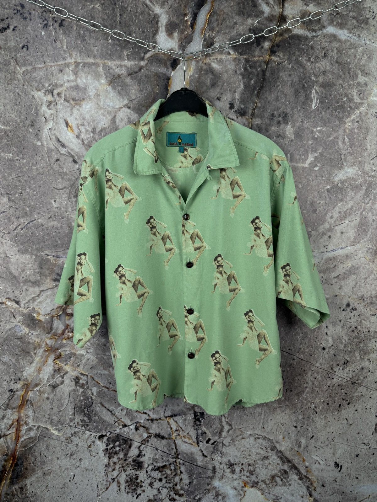 Other Men’s Butt Naked Shirt With Short Sleeves Size Large Size US L / EU 52-54 / 3 - 1 Thumbnail