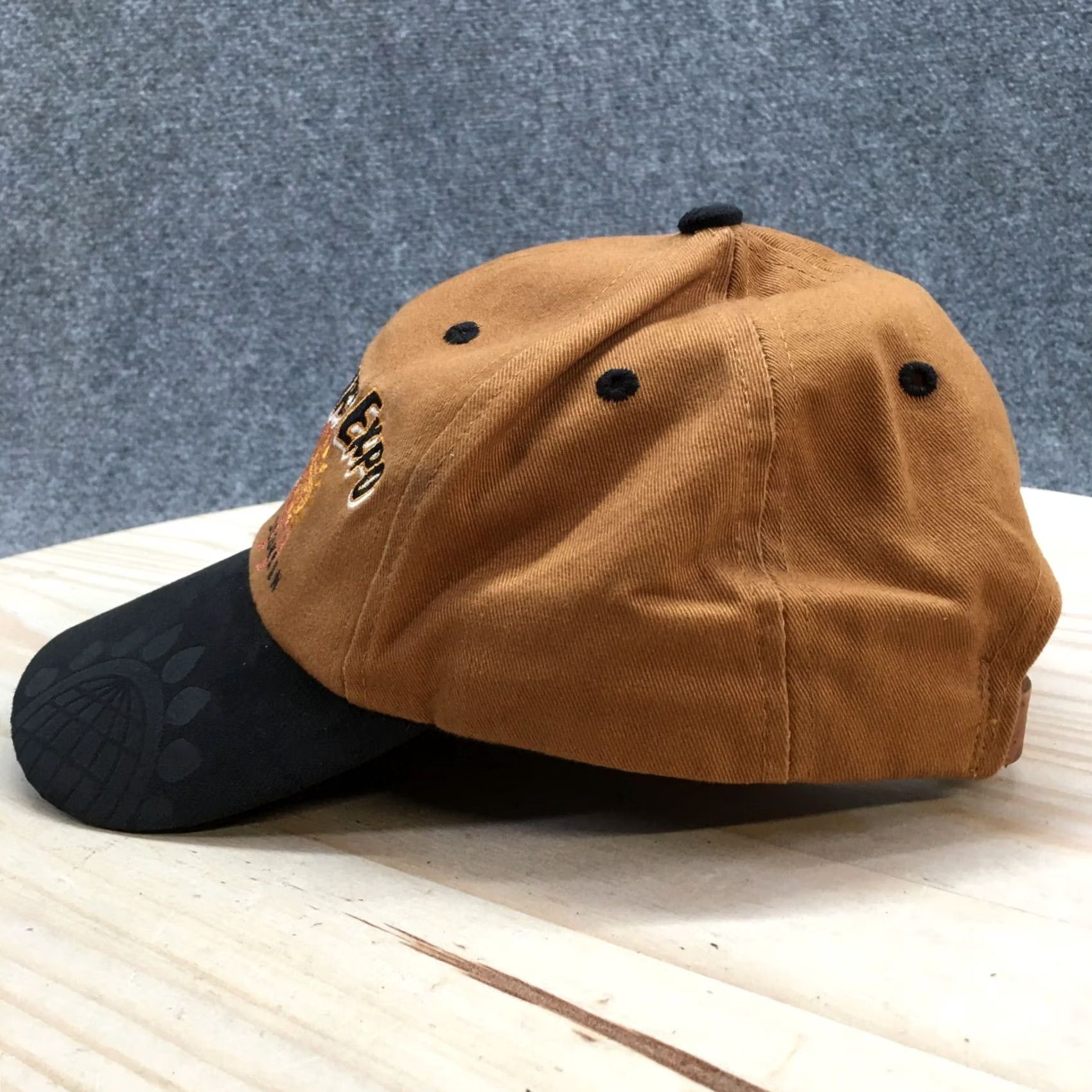 Vintage World Diary Expo 2004 Baseball Cap Hat Mens Size One Brown Adjustable Legend USA Size ONE SIZE - 4 Thumbnail