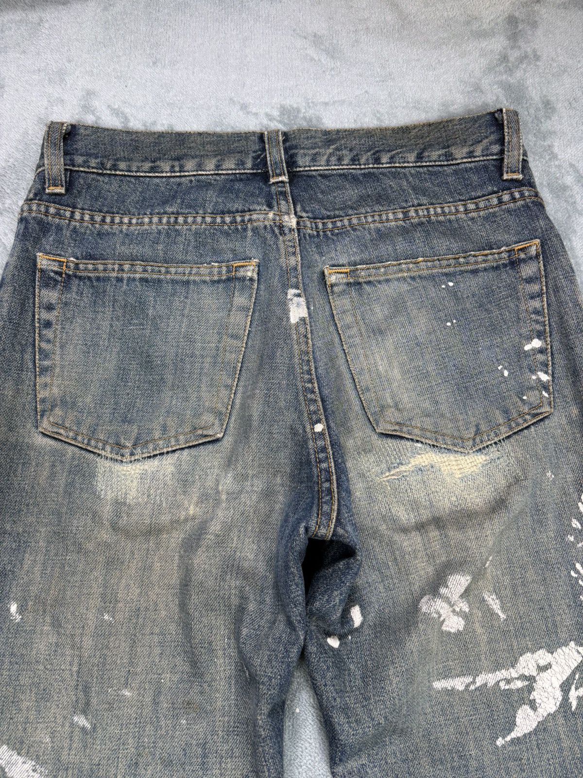 Helmut Lang Vintage 1998 Helmut Lang Painter Denim Jeans S0339 Size US 28 / EU 44 - 10 Thumbnail