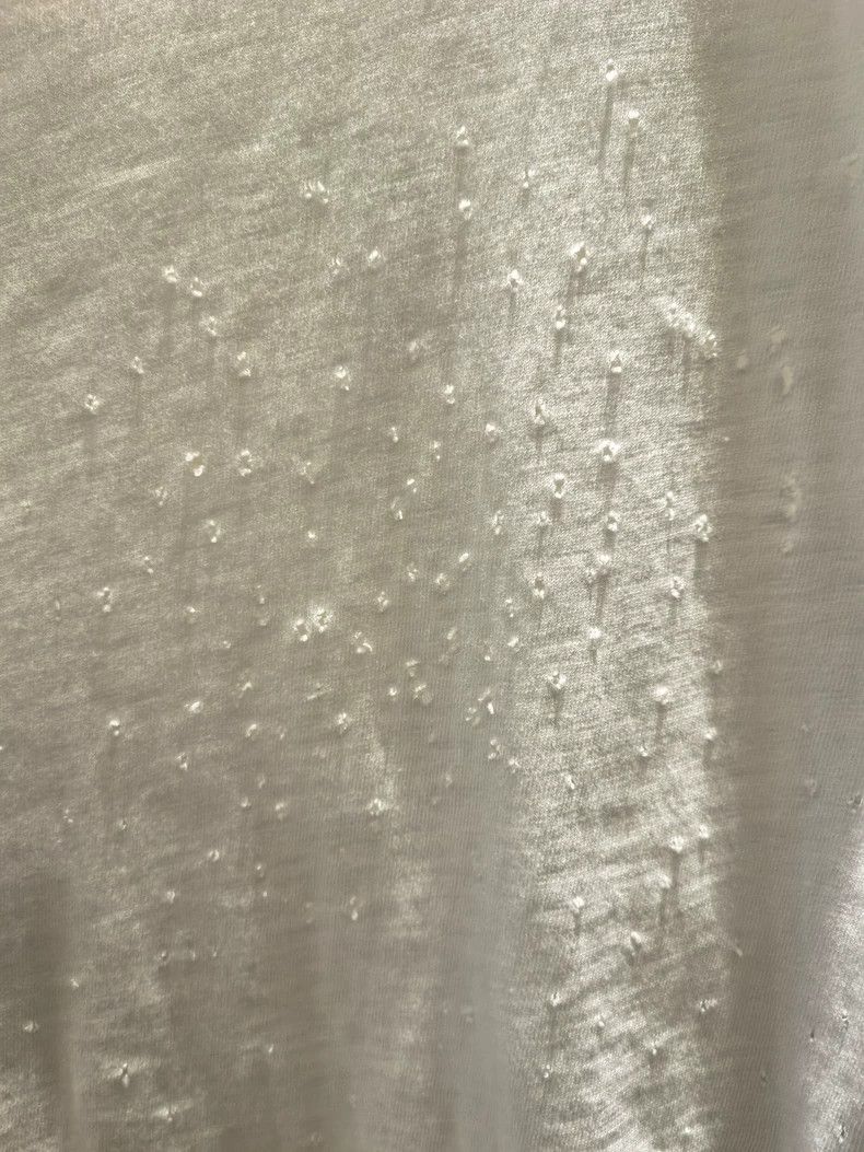 Amiri Amiri Ripped Pure White T-Shirt Size US XS / EU 42 / 0 - 7 Thumbnail