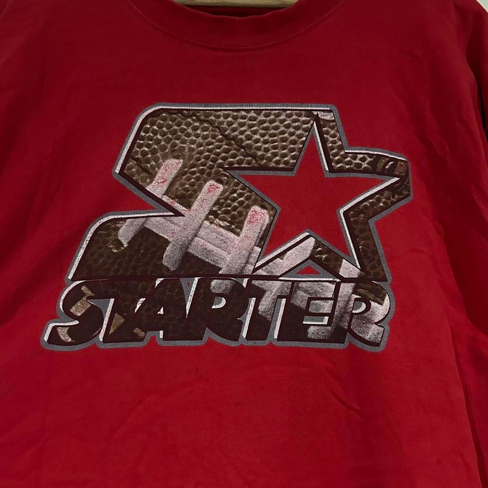 Starter Vintage Starter Football Long Sleeve Shirt Size US XL / EU 56 / 4 - 2 Thumbnail