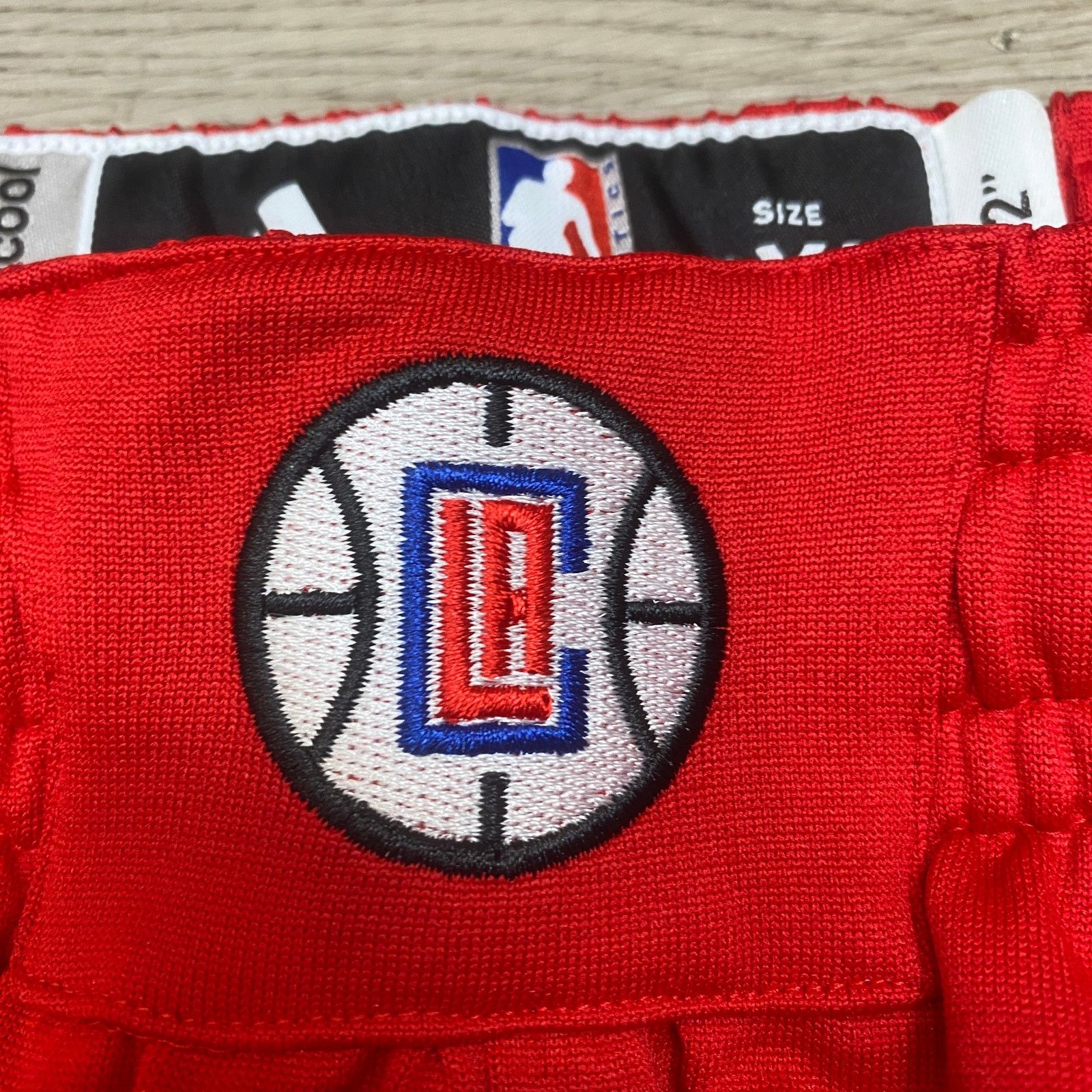 Adidas × NBA Adidas LA Clippers #9 Alan Anderson Team Shorts NBA 2XL +2 Size US 35 - 4 Thumbnail