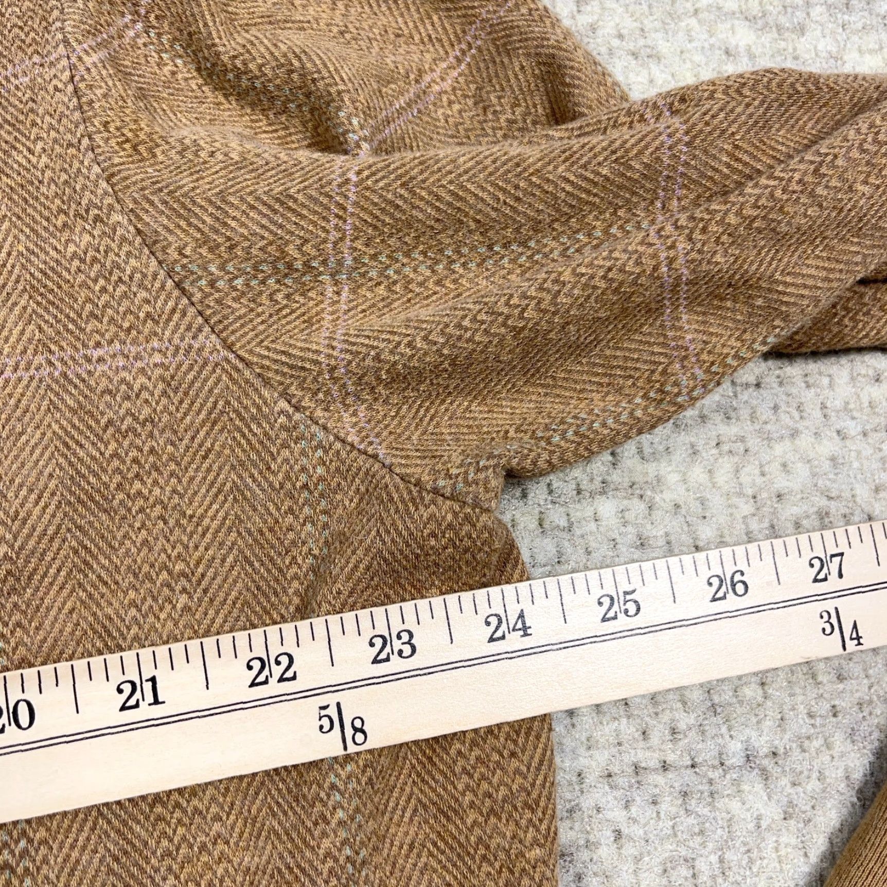 Polo Ralph Lauren Polo Ralph Lauren Men XL Brown Knit Sweater Pullover 1/4 Zip Golf Herringbone Logo Embroidered Classic Preppy Modern Men’s Size US XL / EU 56 / 4 - 7 Thumbnail
