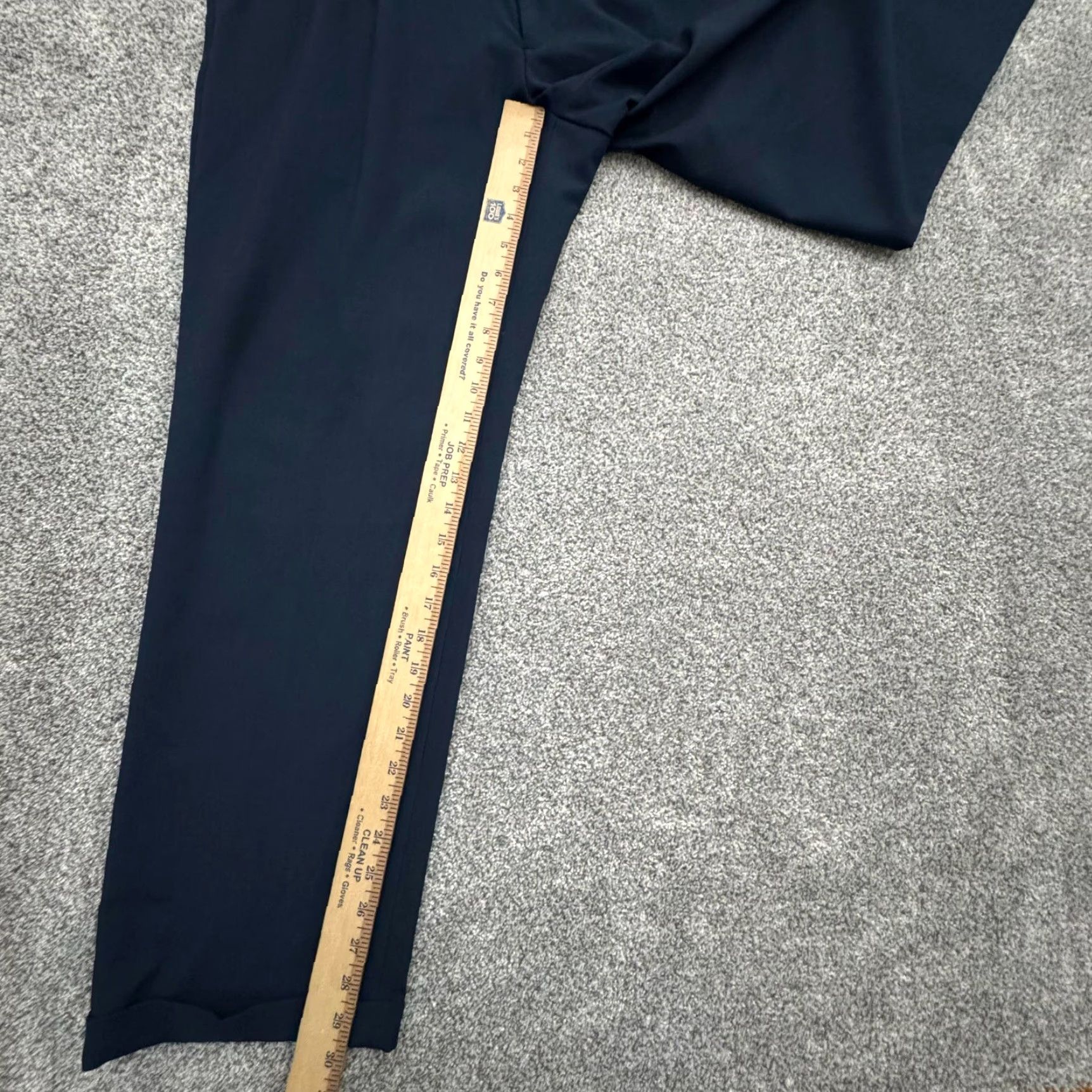 Haggar Haggar Dress Pants Mens 34x30 Office Classic Fit Preppy Navy Blue Dress Pants Mens 34x30 Navy Blue Preppy Comfort Pockets Classic Fit Size US 34 / EU 50 - 3 Thumbnail