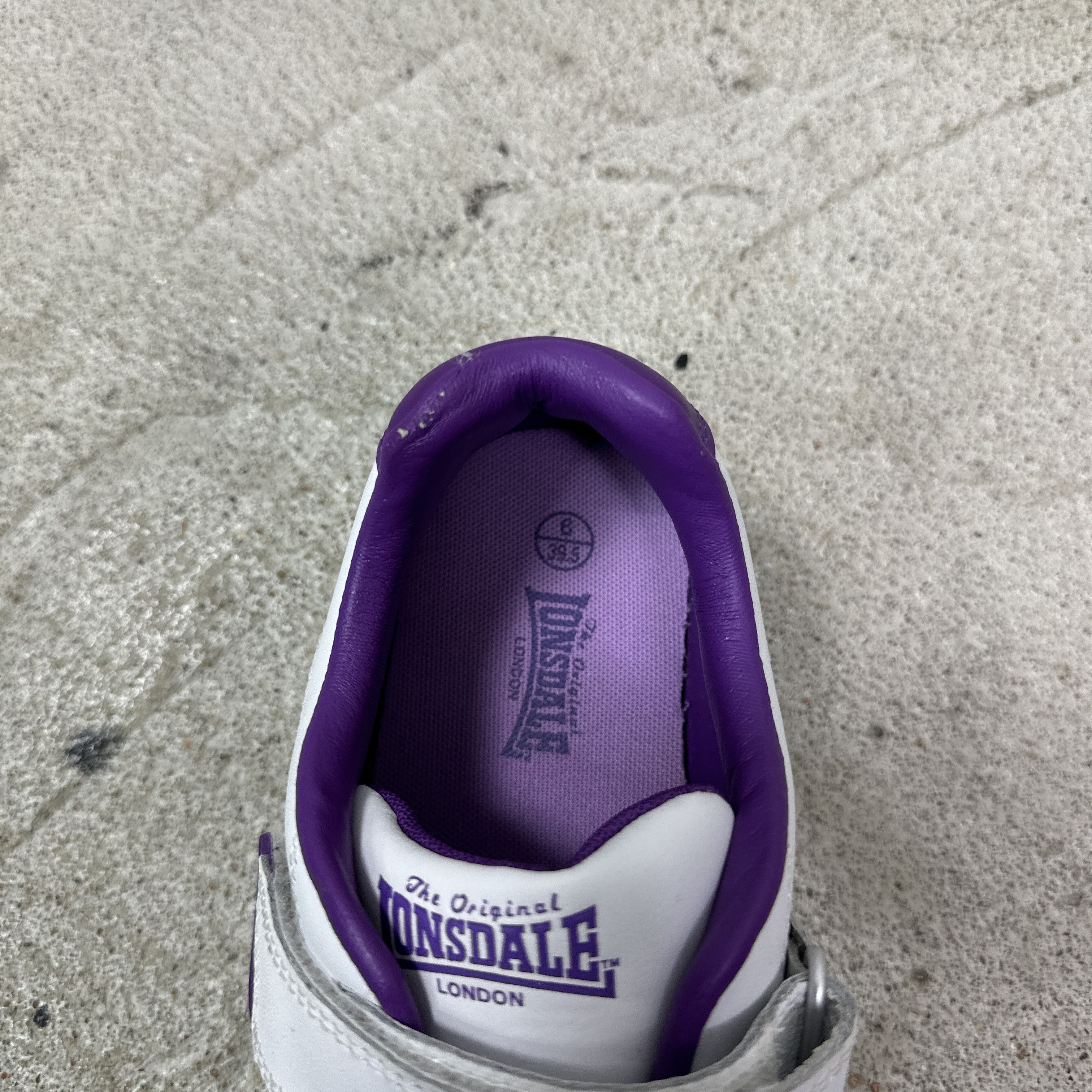 Lonsdale Vintage Streetwear Sporty Leather Lonsdale Straped Sneakers Size US 6.5 / EU 39-40 - 11 Thumbnail