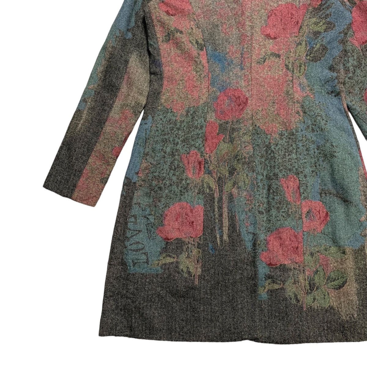 Other Cultura Abstract Flower Coat Made In Italy Size M / US 6-8 / IT 42-44 - 8 Thumbnail