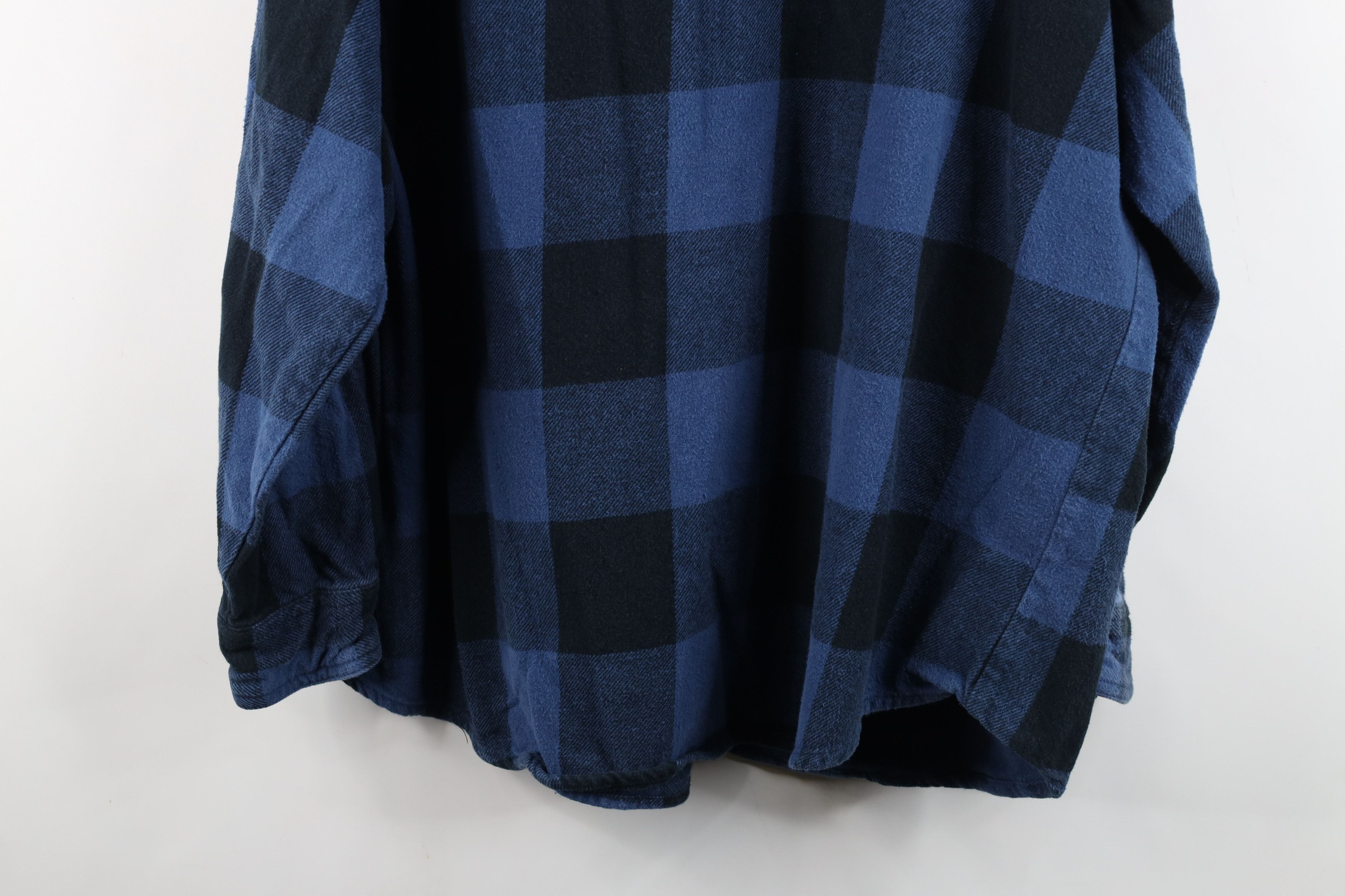 Vintage Vintage 90s Y2K Streetwear Heavyweight Flannel Button Shirt Size US XXL / EU 58 / 5 - 13 Thumbnail
