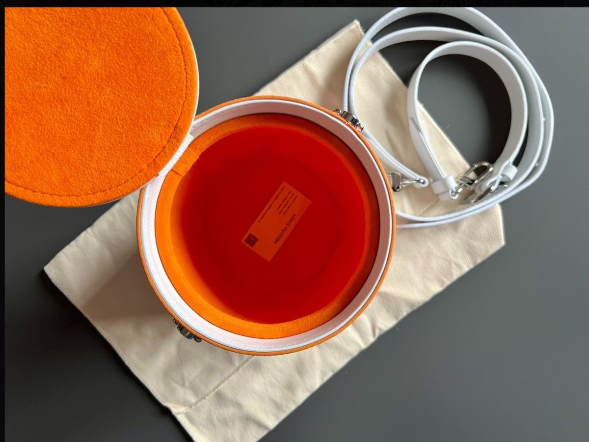 Louis Vuitton Louis Vuitton Orange White Paint Can Monogram Bag Size ONE SIZE - 4 Thumbnail