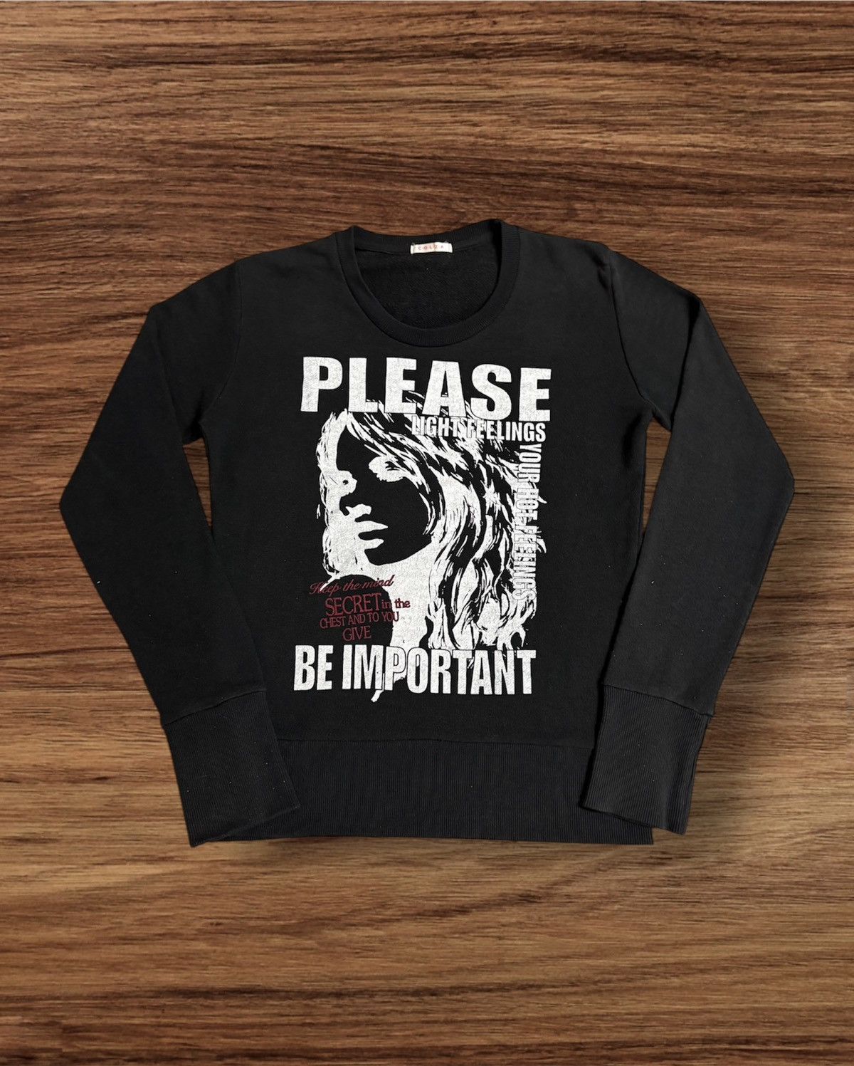 Japanese Brand Vintage Japanese Brand C.O.L.Z.A Over Print Sweatshirt Size US S / EU 44-46 / 1 - 1 Thumbnail