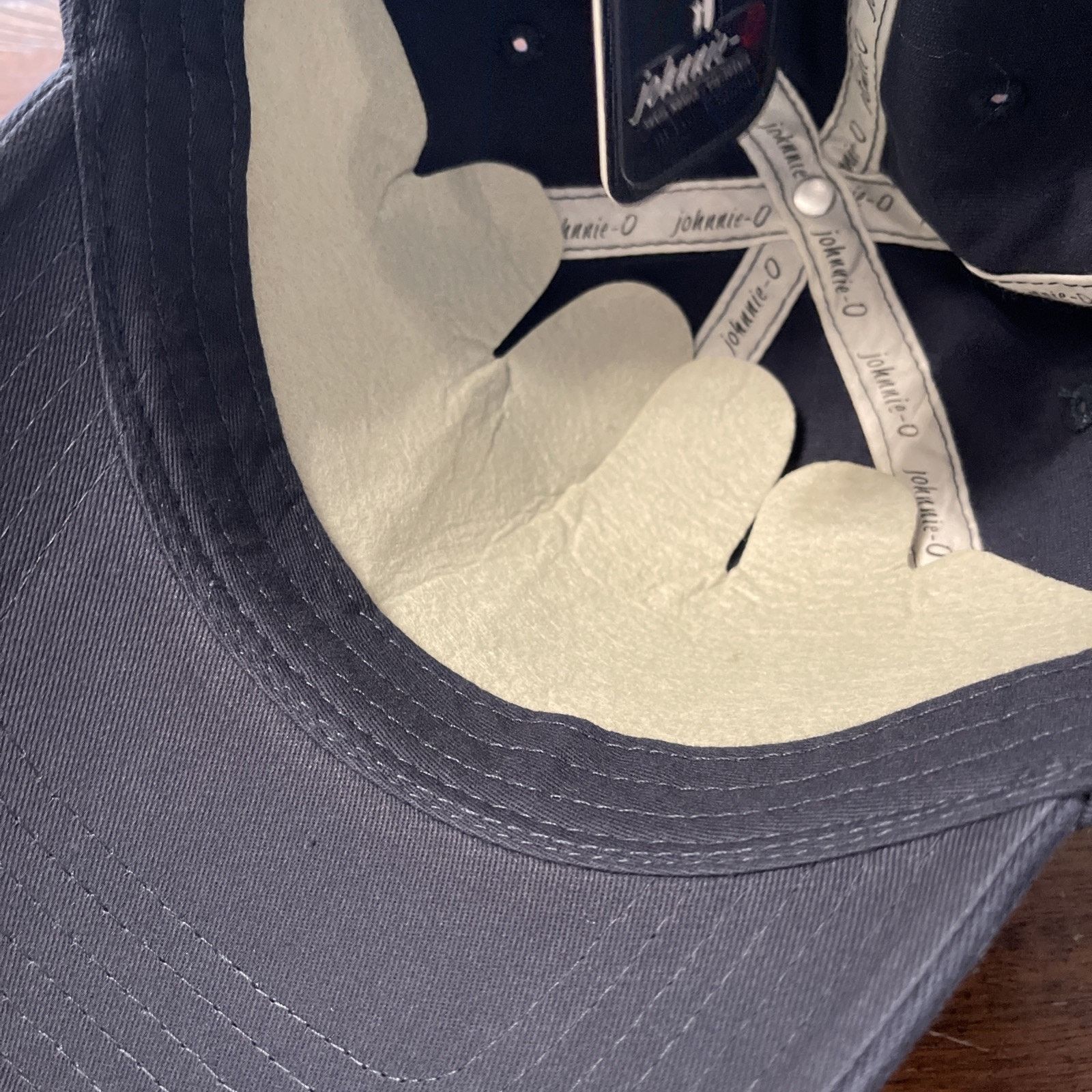 johnnie-O Johnnie O Hat Cap Surf Board Surfer Cancer Ribbon New Size ONE SIZE - 6 Thumbnail