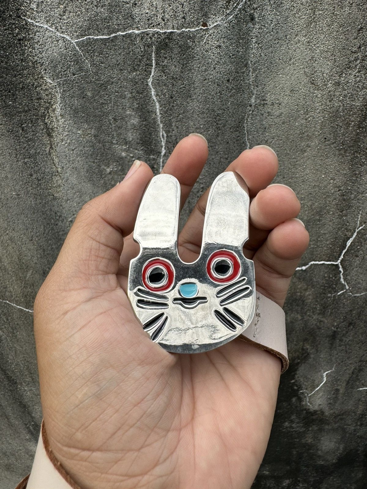 Issey Miyake × Japanese Brand × Ne-Net Ne-Net Cat by Issey Miyake Leather Belt Size ONE SIZE - 2 Thumbnail
