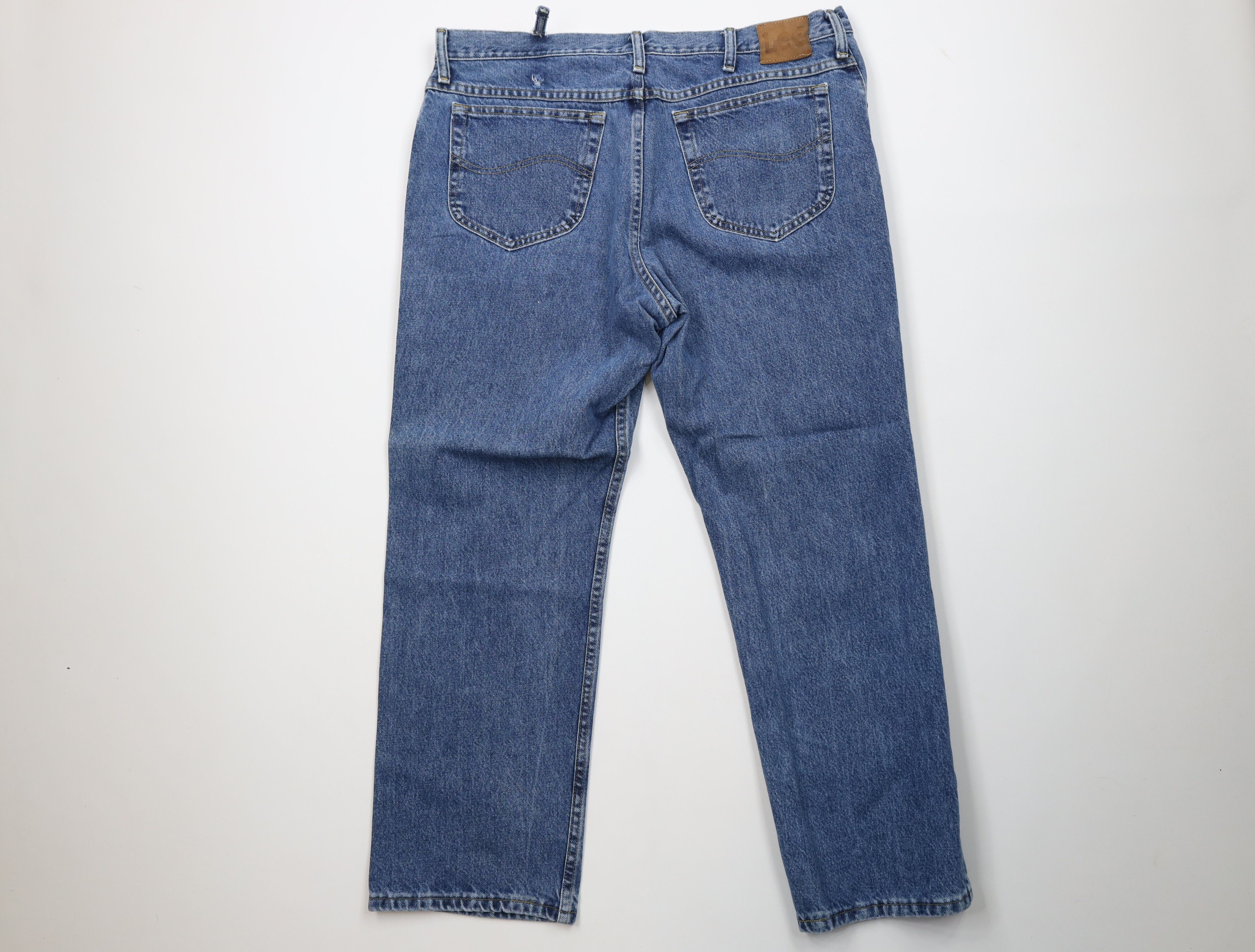 Lee Vintage Y2K Lee Western Bootcut Denim Jeans Blue Cotton Size US 40 / EU 56 - 8 Thumbnail