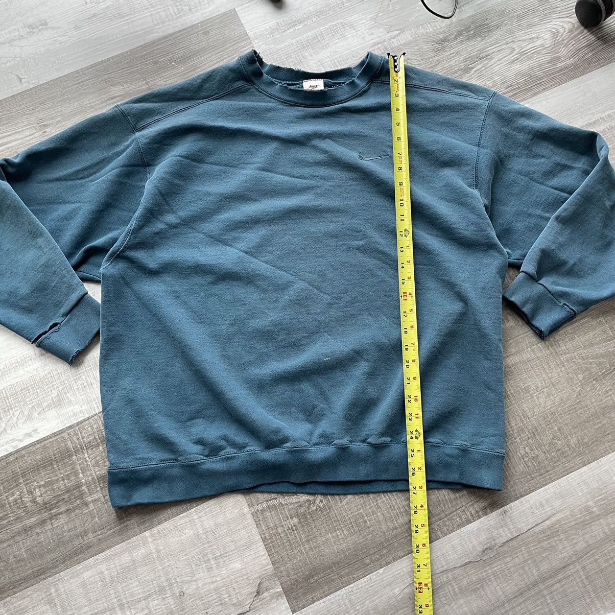 Nike × Vintage Vintage 90s Nike Mini Swoosh Sweatshirt Size US XL / EU 56 / 4 - 9 Thumbnail