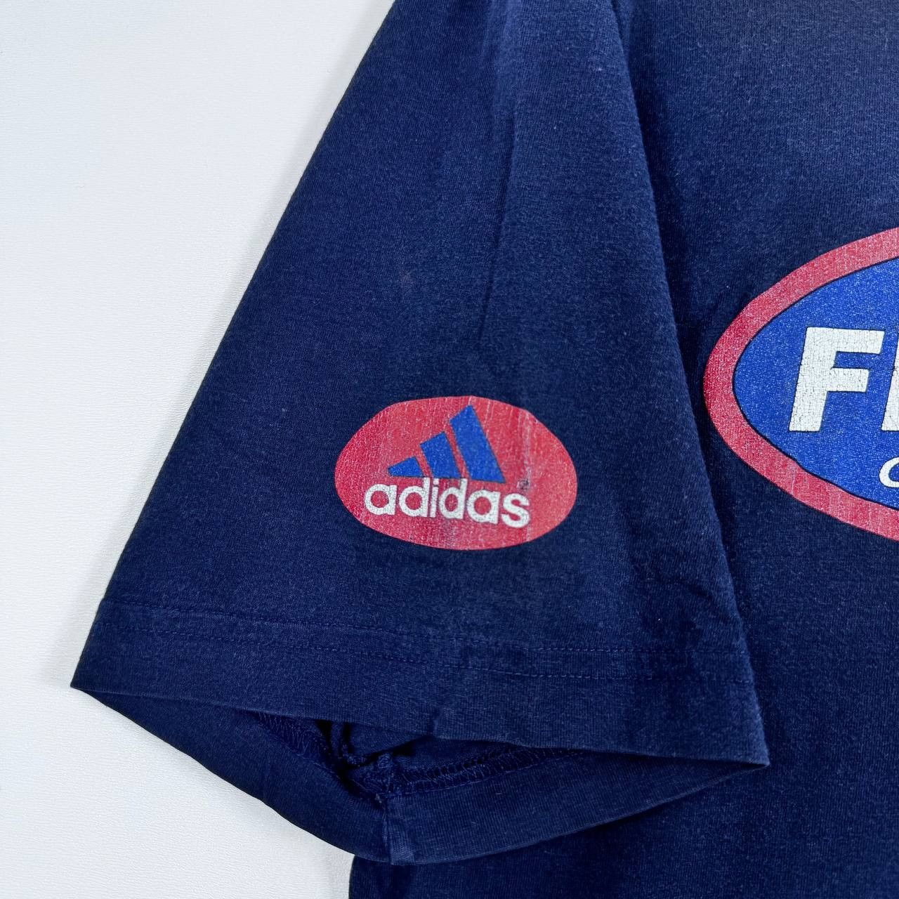 Adidas Adidas France 96 World Cup Vintage T Shirt Blue Mens Size S Size US S / EU 44-46 / 1 - 3 Thumbnail