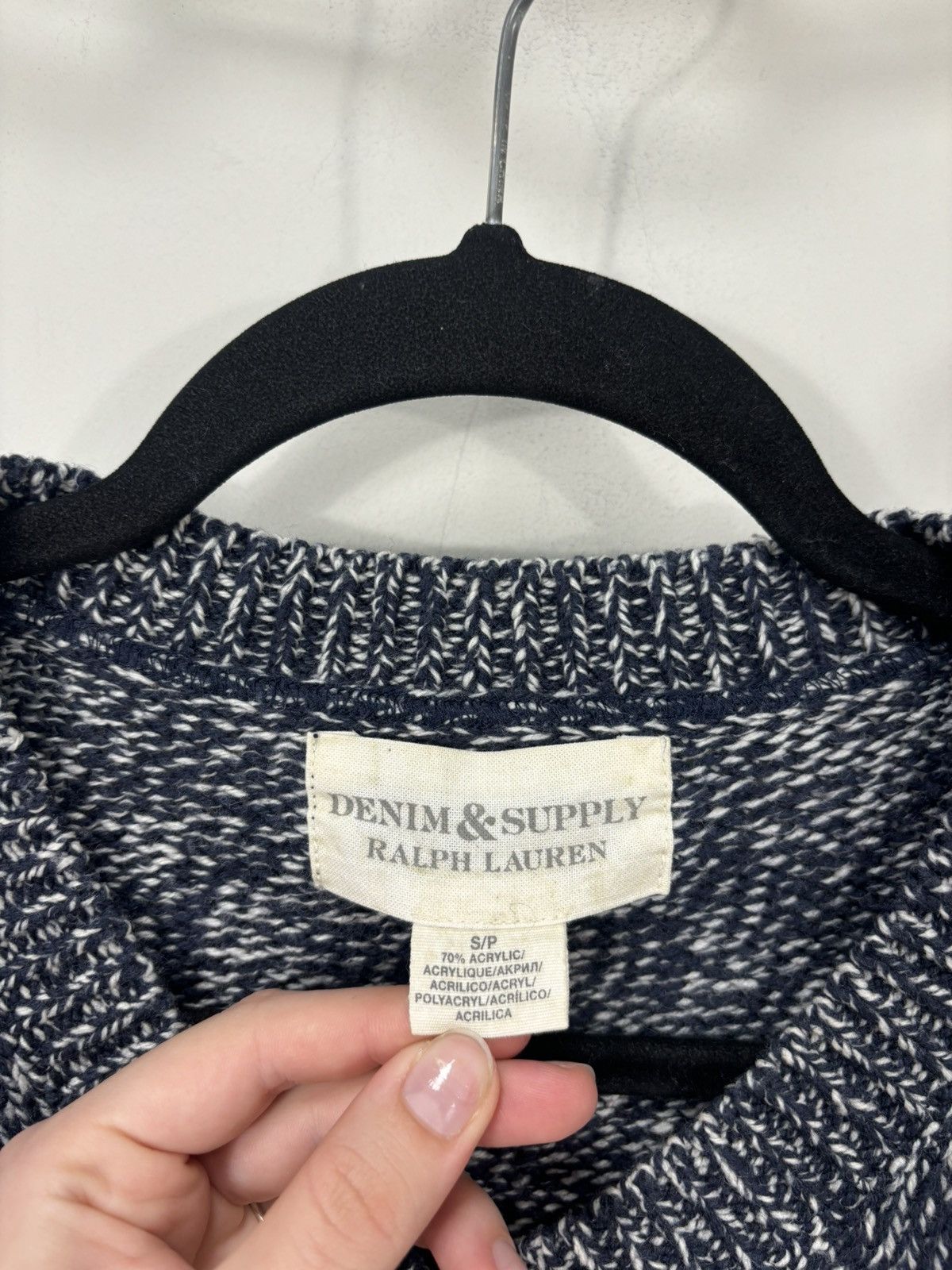 Denim & Supply Ralph Lauren Denim & Supply Ralph Lauren Women’s Wool V-Neck Sweater Size S / US 4 / IT 40 - 8 Thumbnail