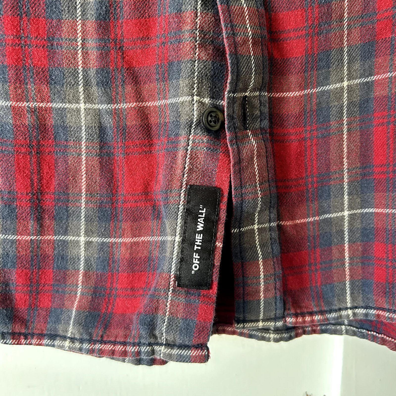 Vans Men's VANS plaid button down long sleeve shirt L Size US L / EU 52-54 / 3 - 3 Thumbnail