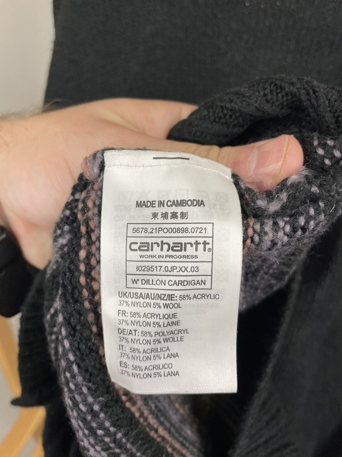 Carhartt Carhartt w dillon cardigan size S Size S / US 4 / IT 40 - 6 Thumbnail