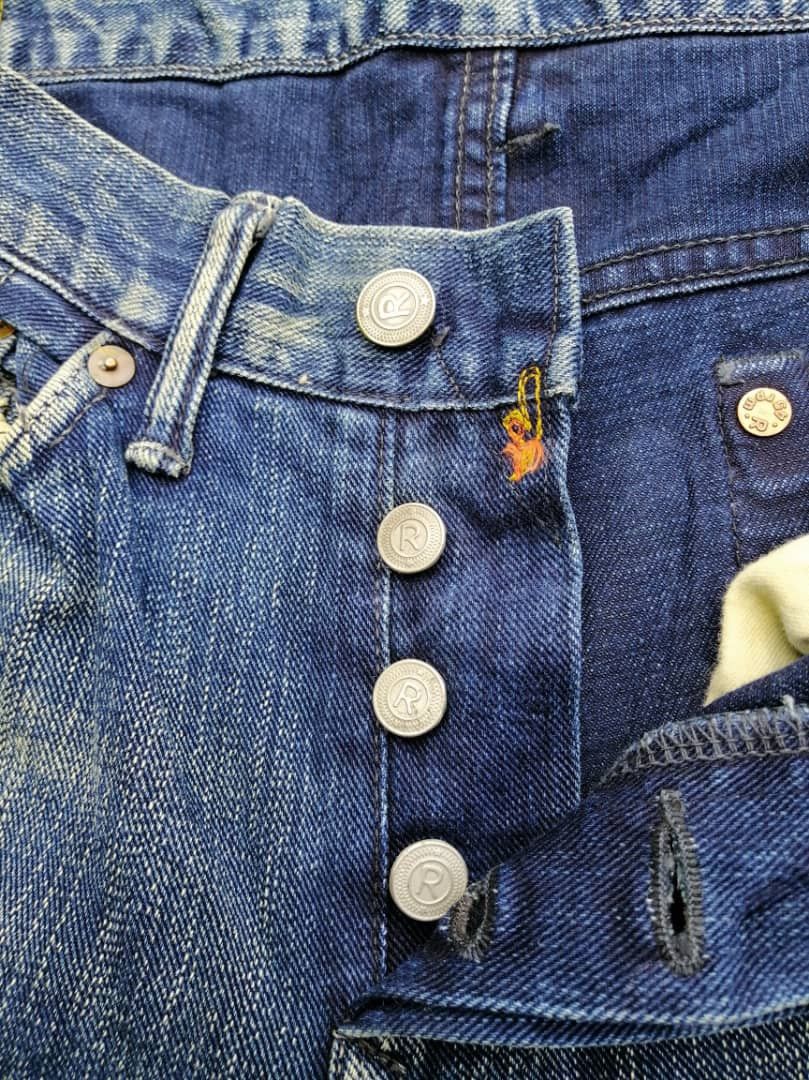 45rpm 45rpm Made In Japan Straight Cut Denim Jeans Size US 29 - 3 Thumbnail