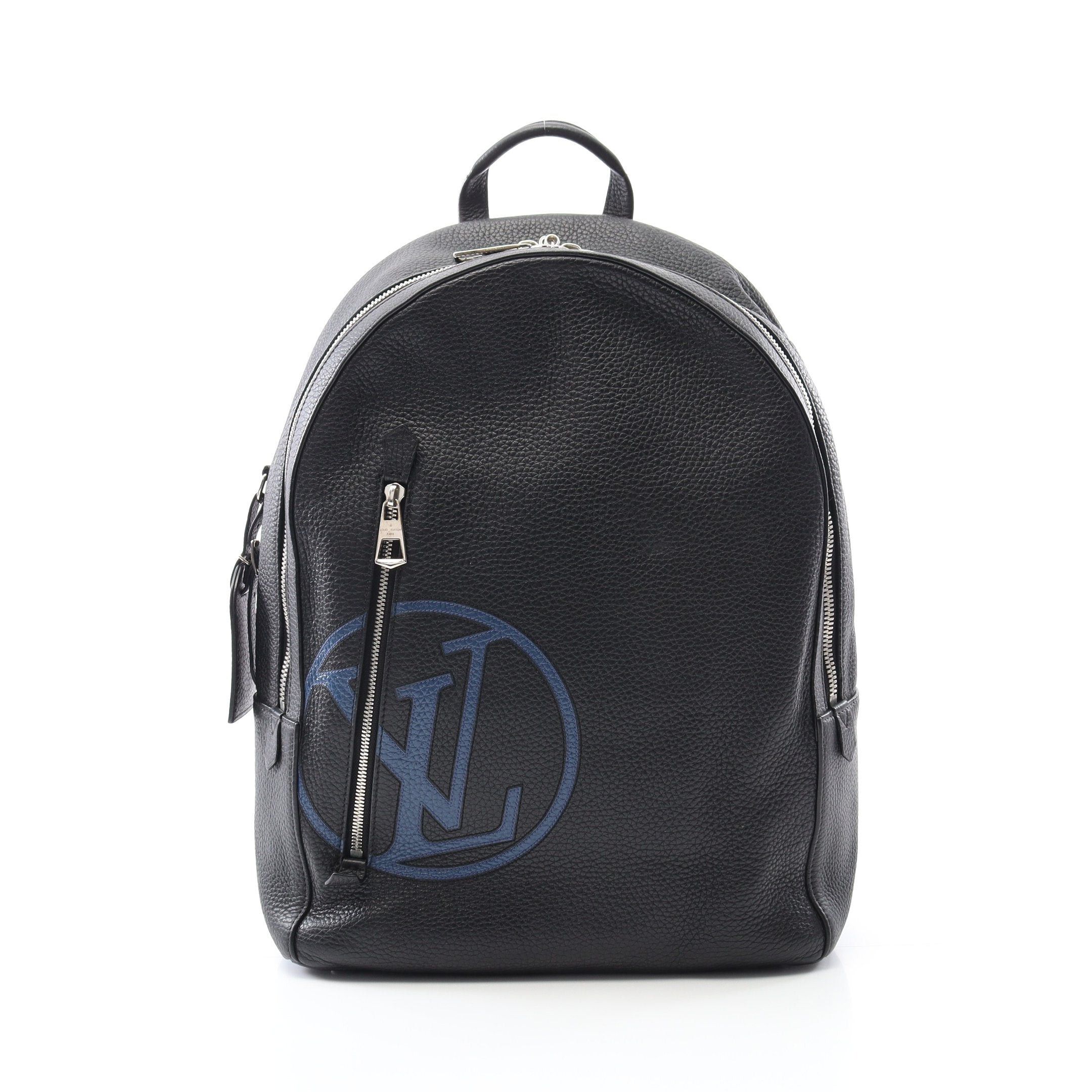 Louis Vuitton Louis Vuitton Lv Circle Armando Noir Backpack Rucksack Taurillon Leather Black Size ONE SIZE - 1 Thumbnail