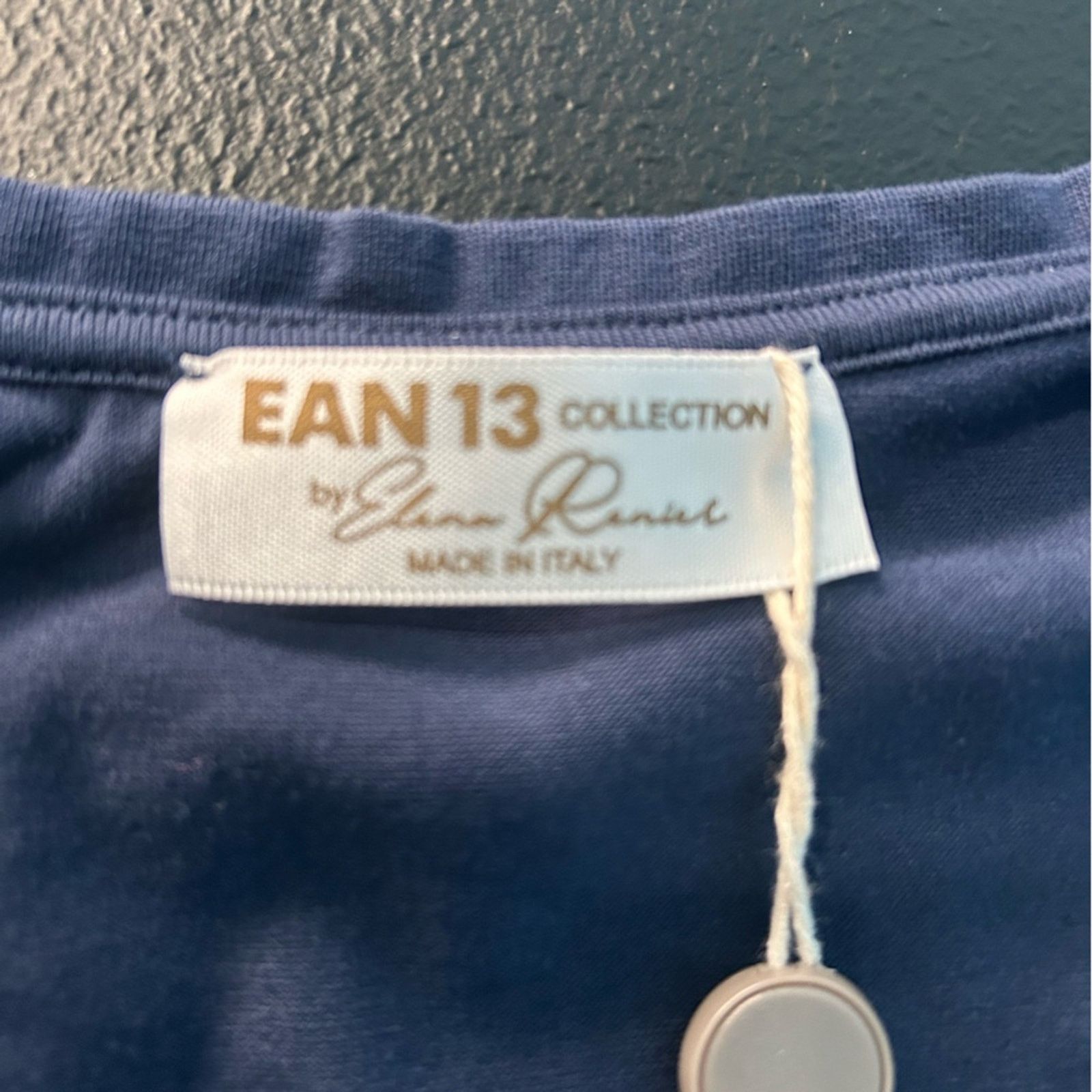 Other EAN 13 Swarovkski Crystal Accent Shirt Puppy Nautical Navy 6 Size M / US 6-8 / IT 42-44 - 4 Thumbnail