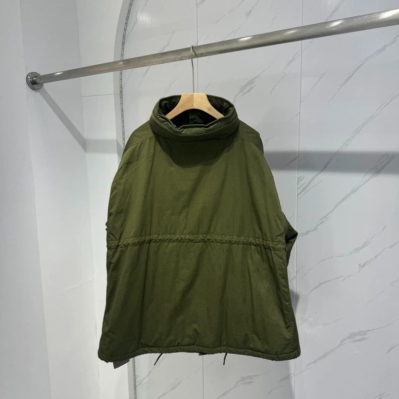 Balenciaga Balenciaga size 34 Olive Green Design胸前 Logo Jacket Size M / US 6-8 / IT 42-44 - 2 Thumbnail