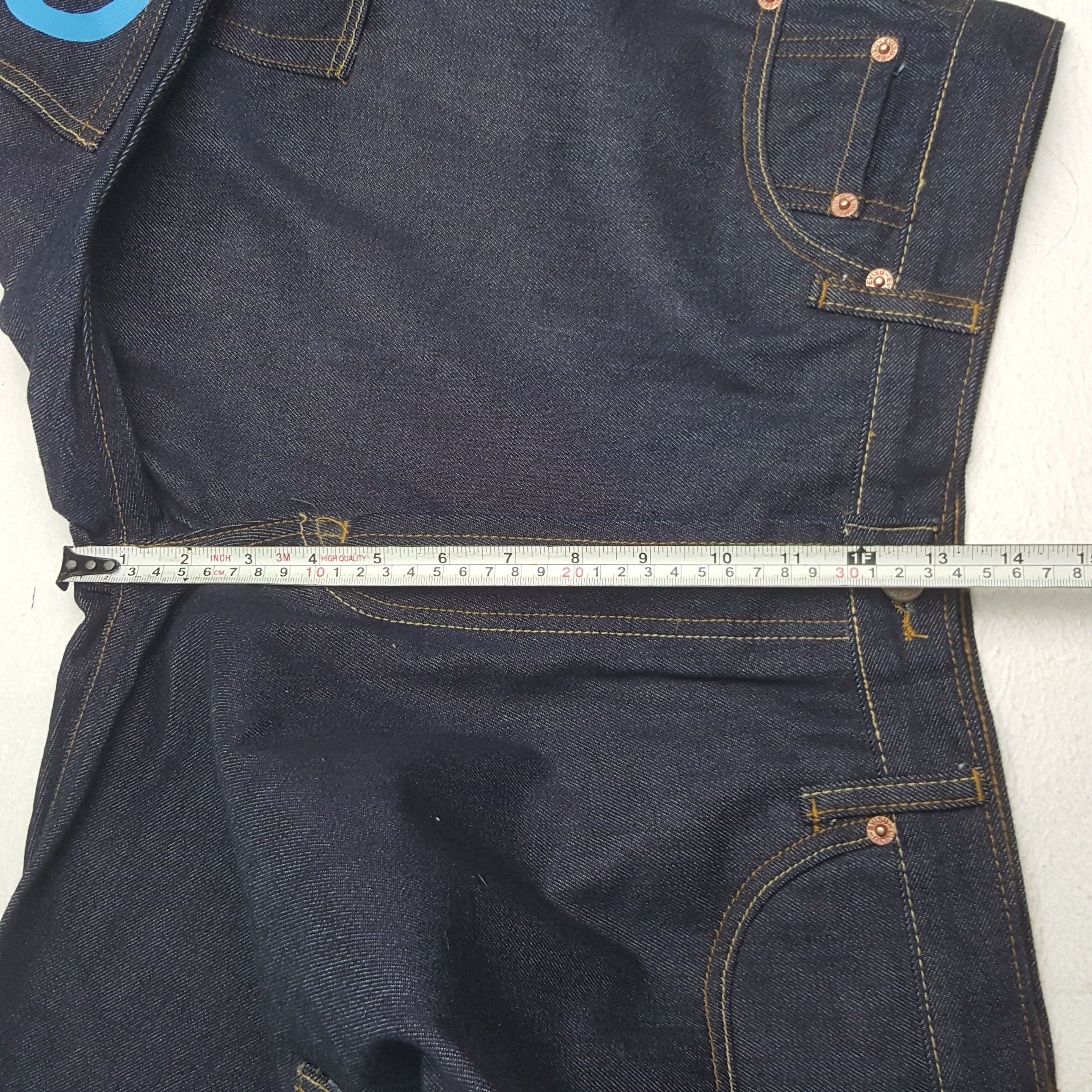 Japanese Brand Vintage Evisu Japanese Brand Daicock Denim Jeans C280N26 Size US 34 / EU 50 - 11 Thumbnail