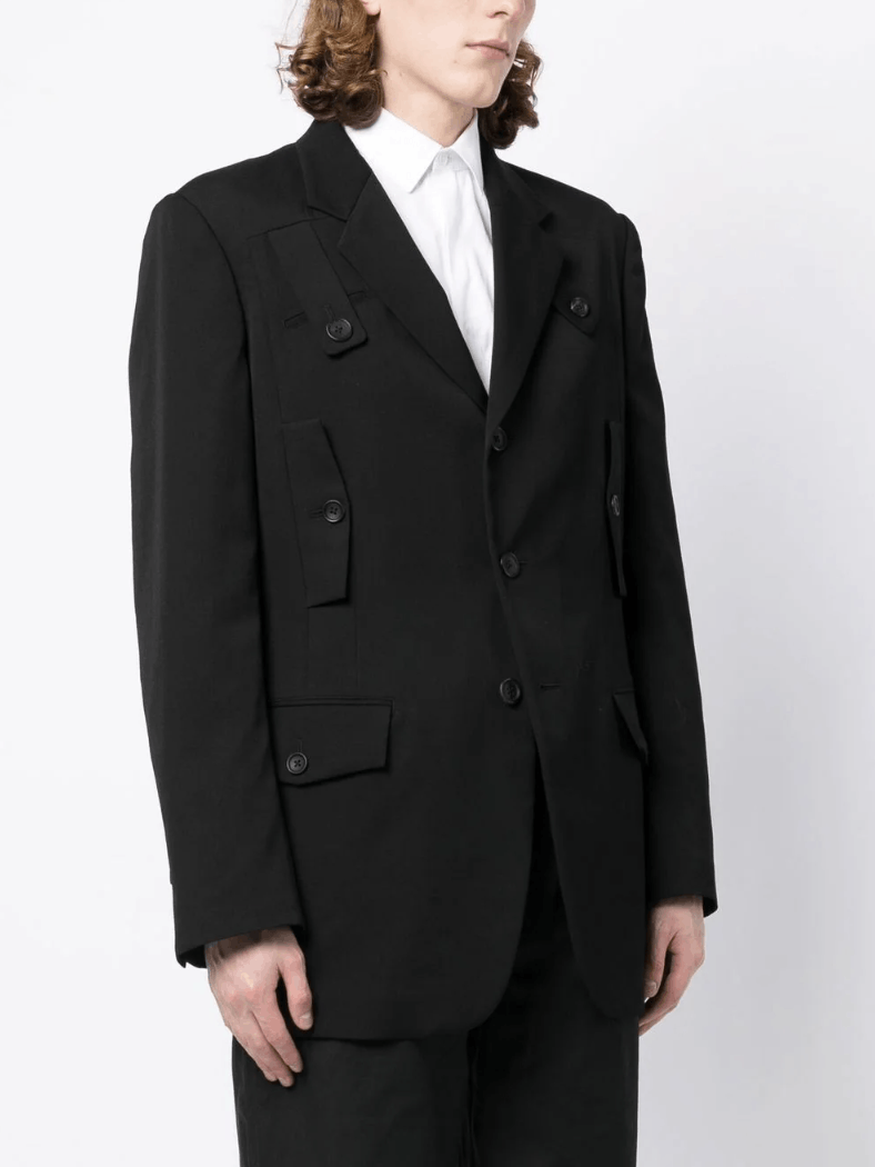 Yohji Yamamoto Pour Homme - W/GABARDINE I-SWITCH Jacket