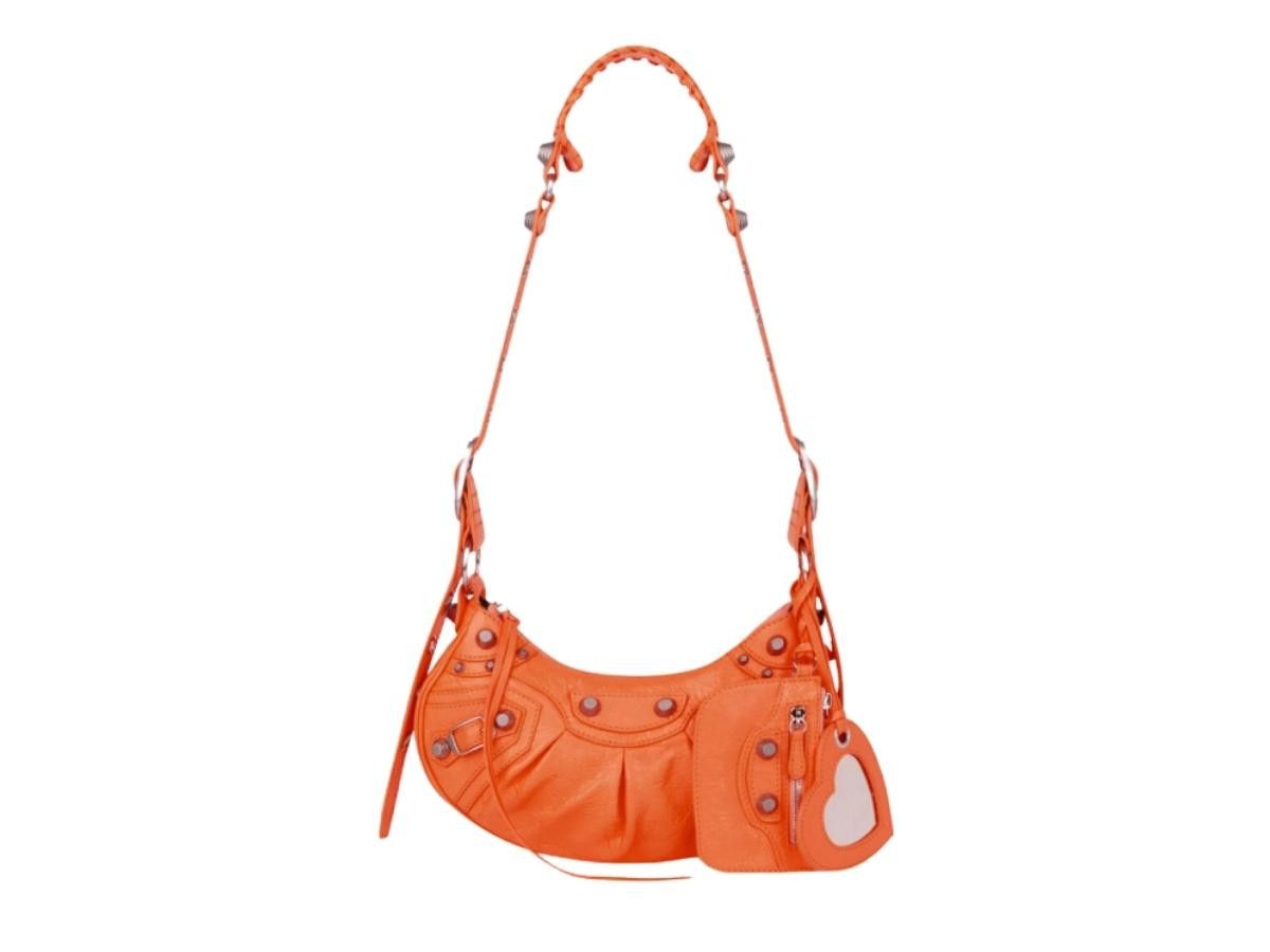 Balenciaga oc11z0825 Size: OS / Le Cagole XS Shoulder Bag in Orange Size ONE SIZE - 1 Thumbnail