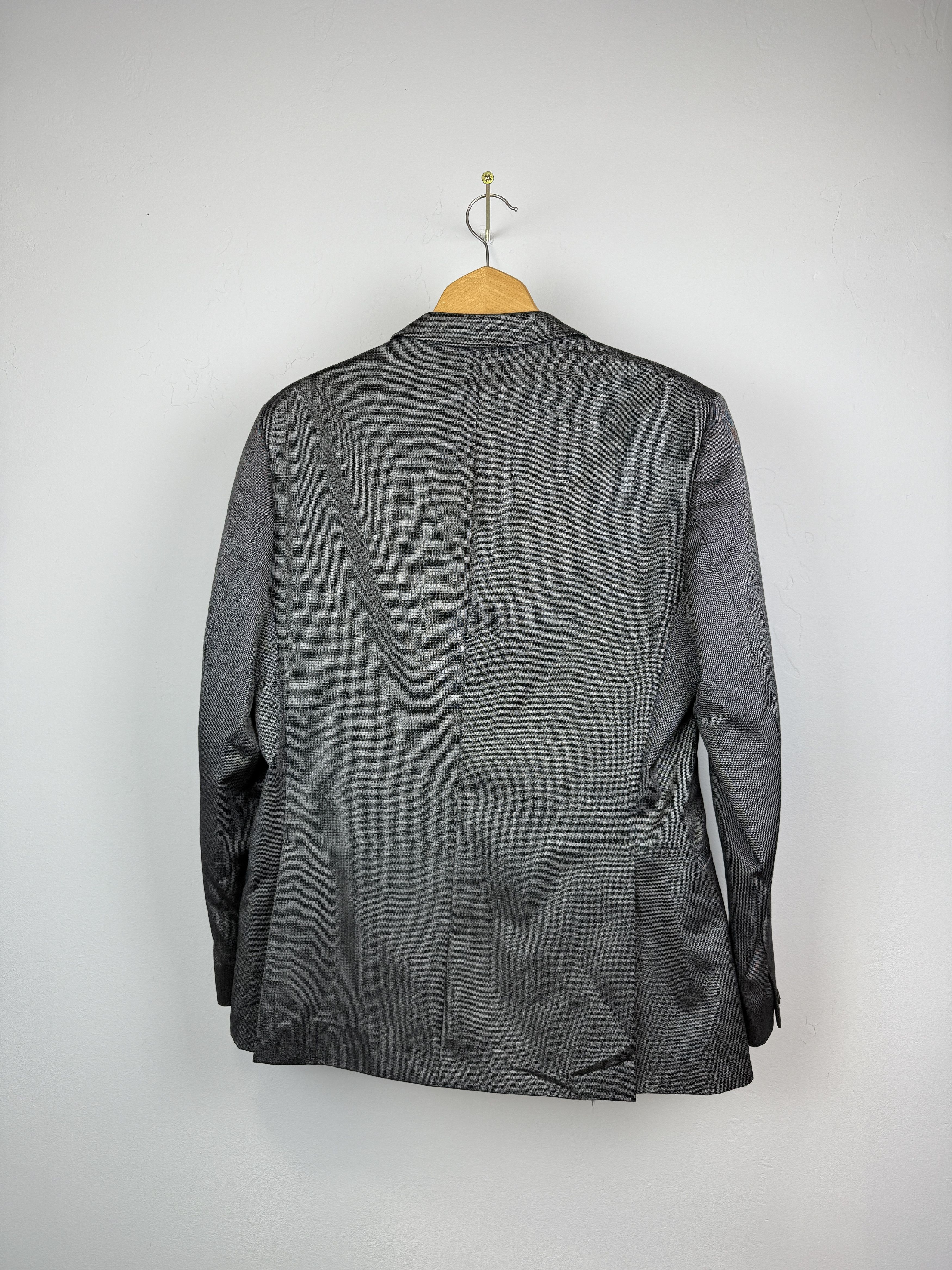 Ted Baker Ted Baker Pashion Wool Suit 2 Piece Grey One Button Size 40R - 3 Thumbnail