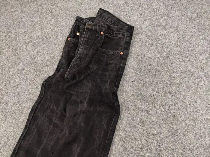 Levi's Vintage 90's Levis 615 fit Guide Faded Black Denim Jeans Size US 30 / EU 46 - 4 Thumbnail