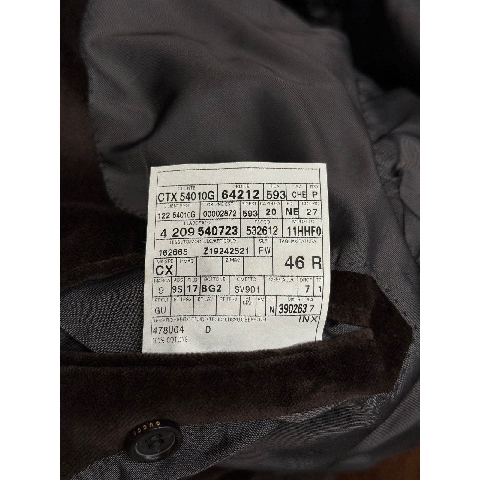 Gucci 2000s Gucci by Tom Ford velvet blazer Size 46R - 7 Thumbnail