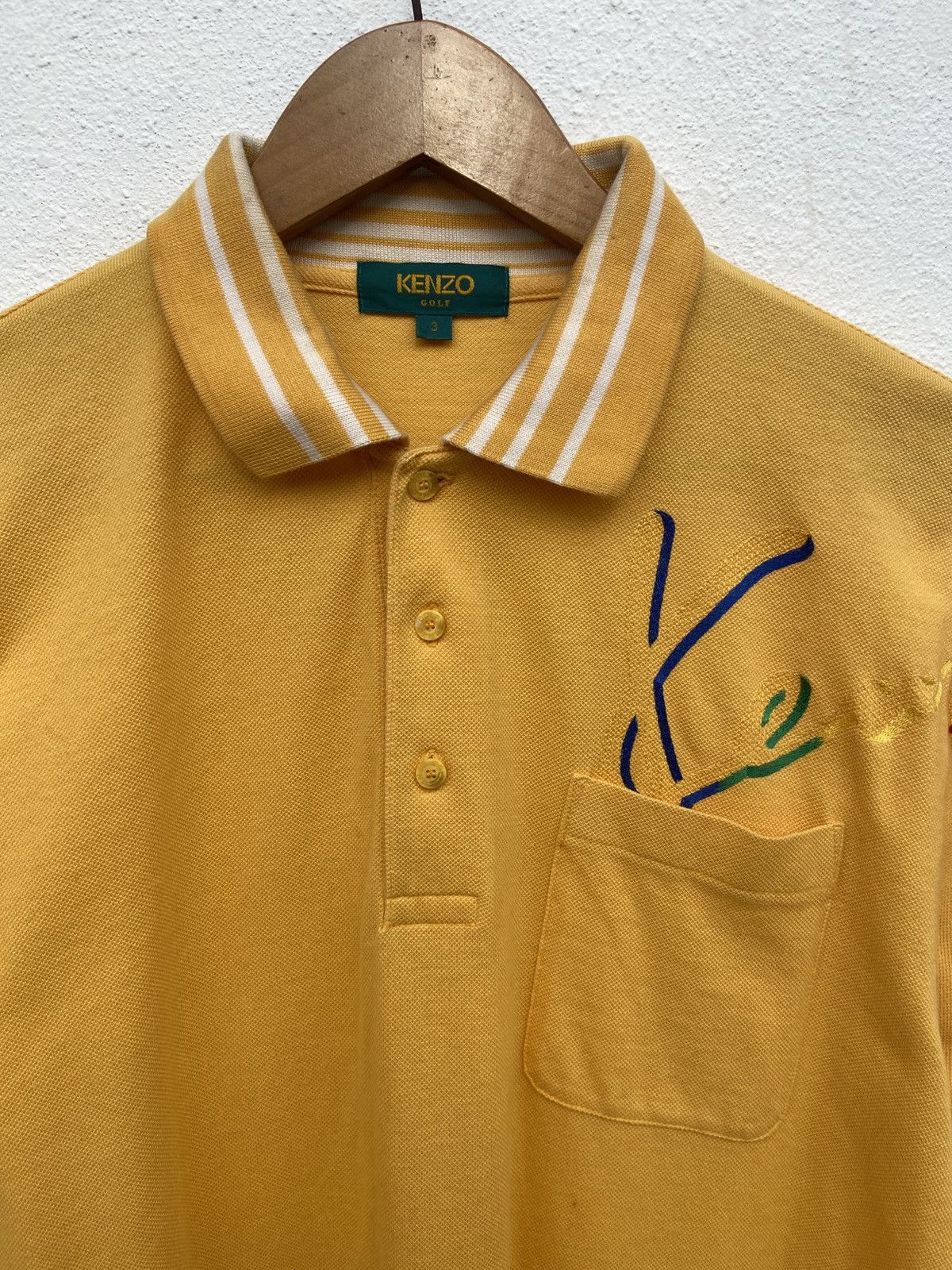 Kenzo Vintage Kenzo Golf polo long sleeve Size US M / EU 48-50 / 2 - 3 Thumbnail