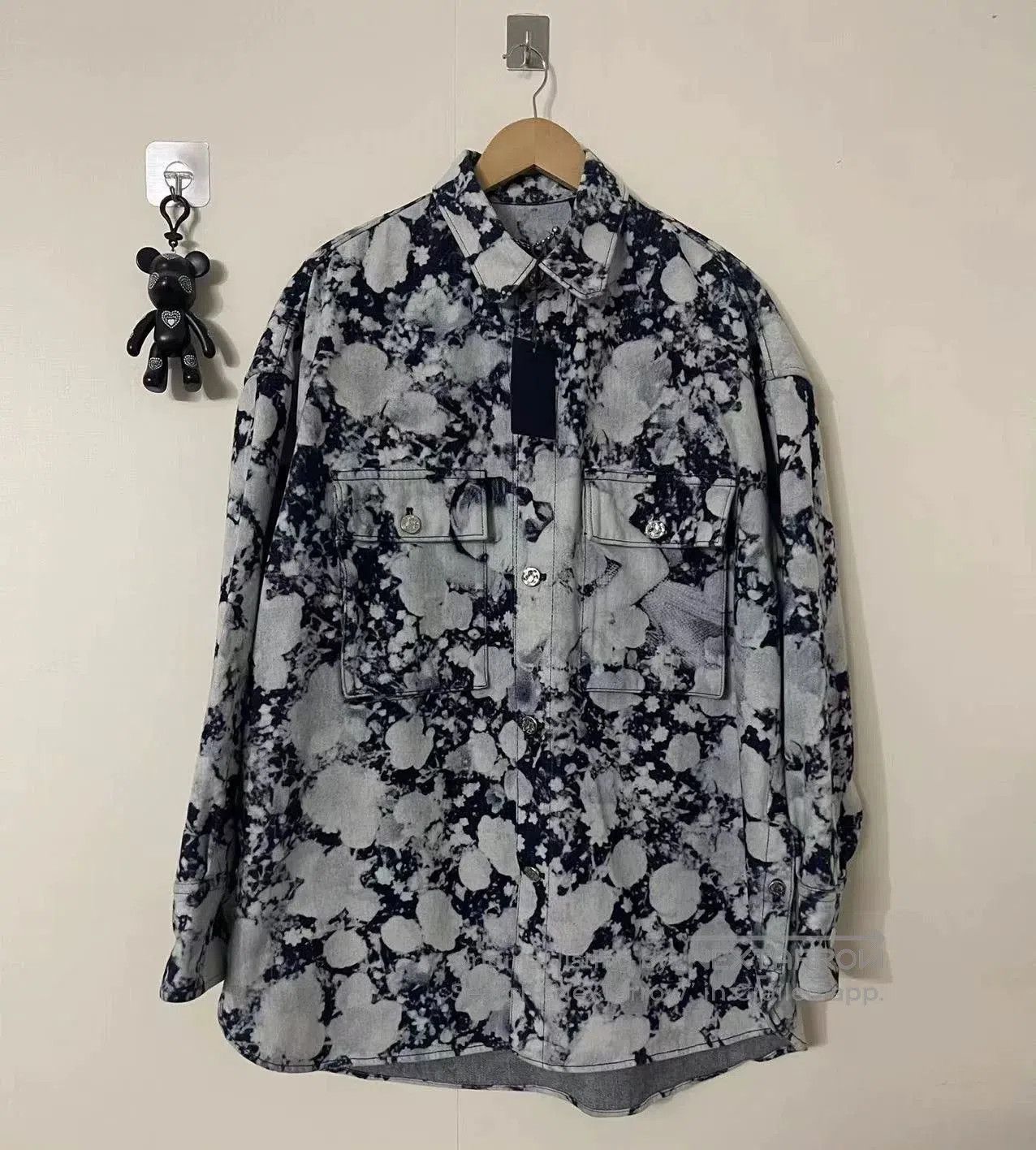 Louis Vuitton lv green fairy tale denim jacket. Size S / US 4 / IT 40 - 1 Thumbnail