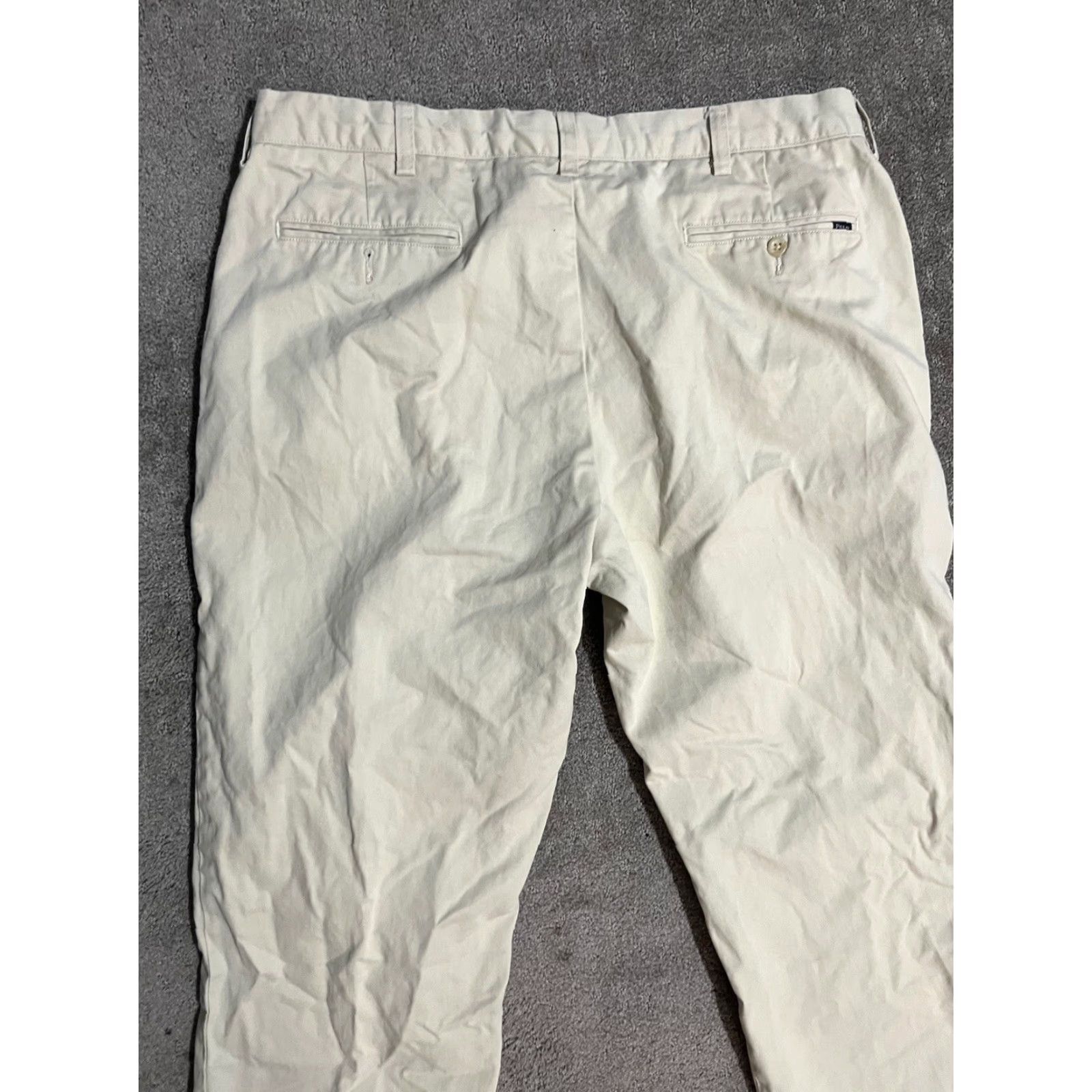Polo Ralph Lauren Polo Ralph Lauren Chino Twill Pants 38x32 Classic Fit Cotton Mens Beige Size US M / EU 48-50 / 2 - 2 Thumbnail