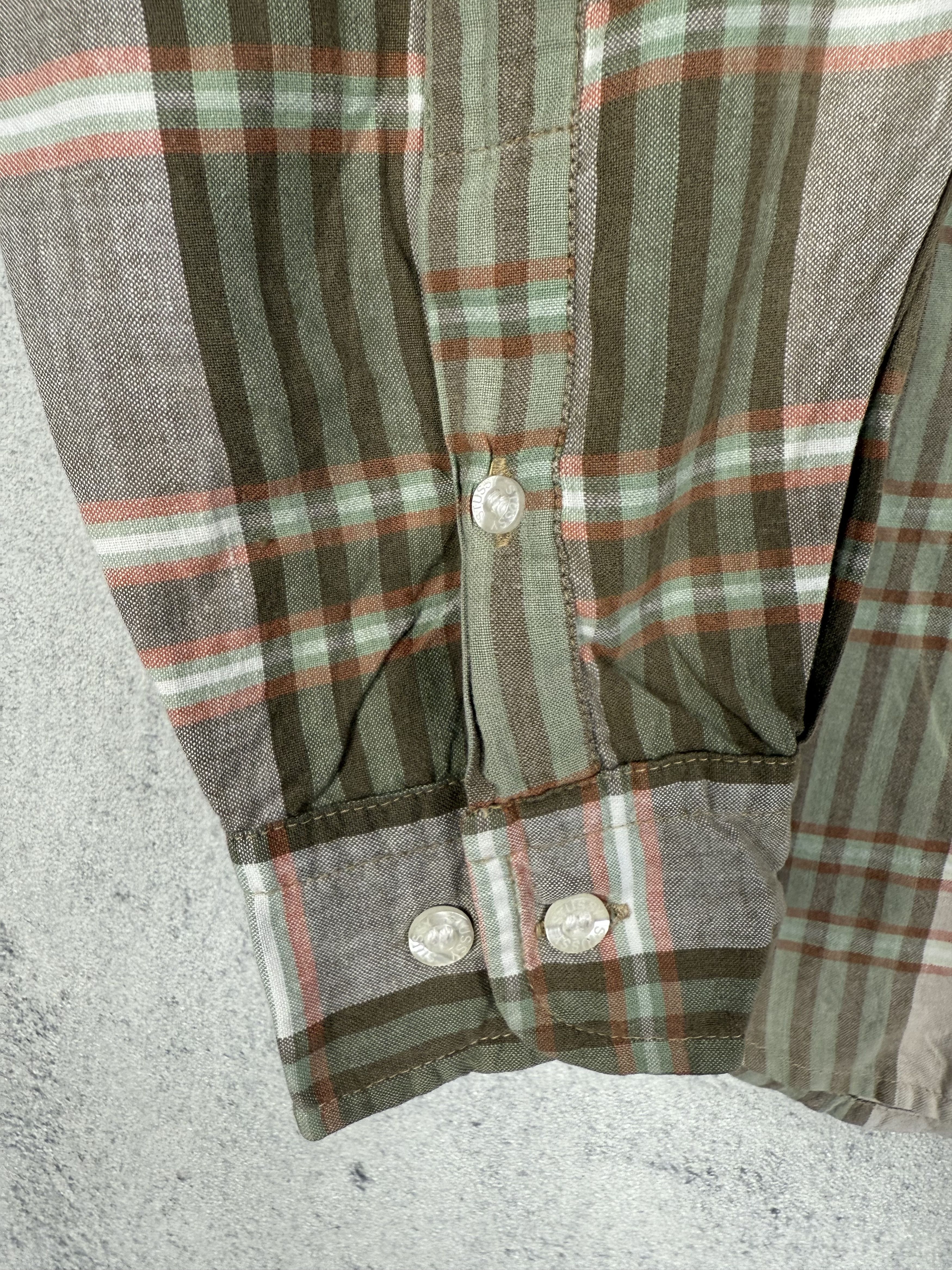 Stussy Vintage Stussy Plaid Shirt Size US M / EU 48-50 / 2 - 7 Thumbnail