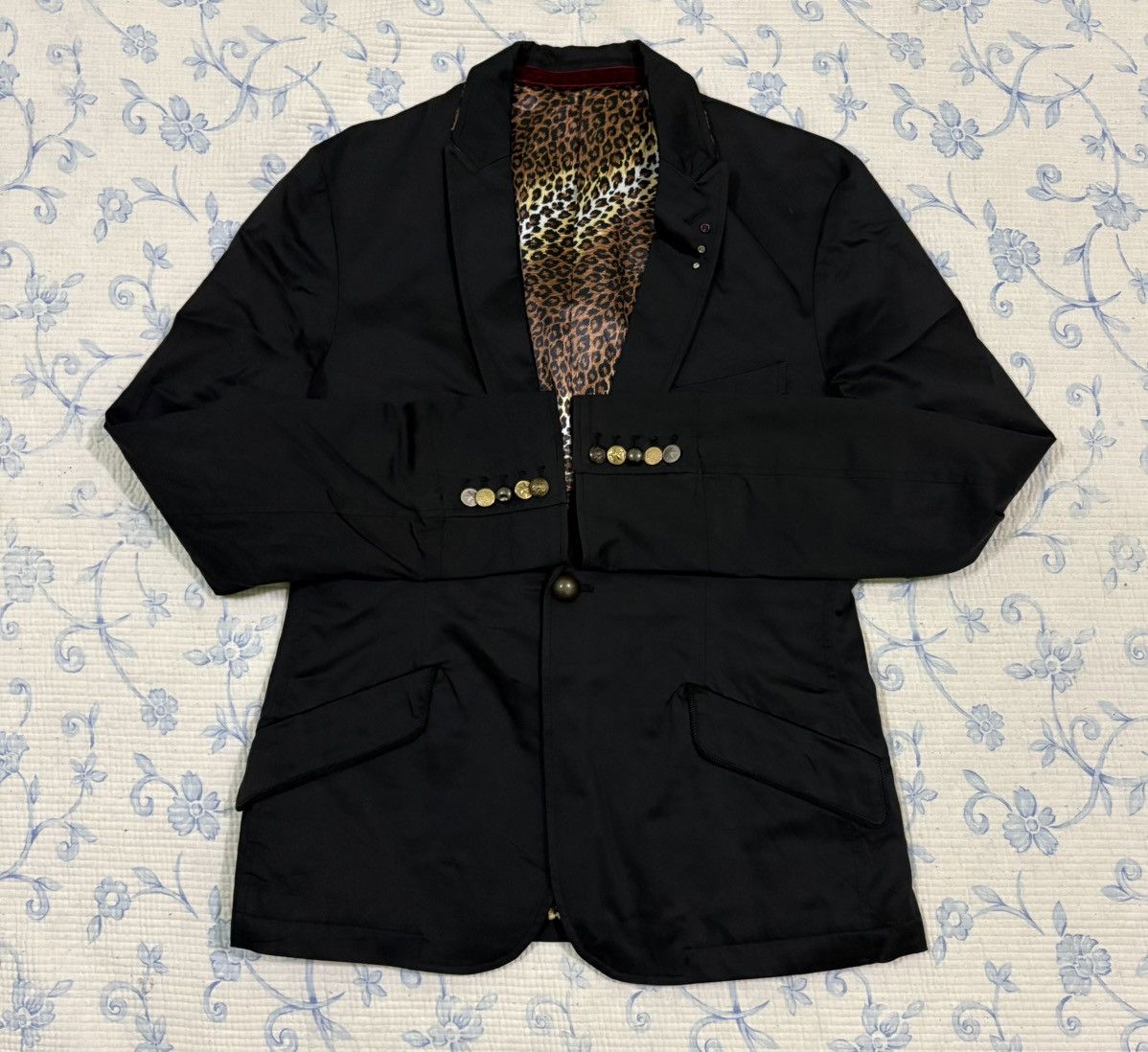 PPFM PPFM Coat Leopard Inner Inside Blazer Jacket Size US L / EU 52-54 / 3 - 5 Thumbnail