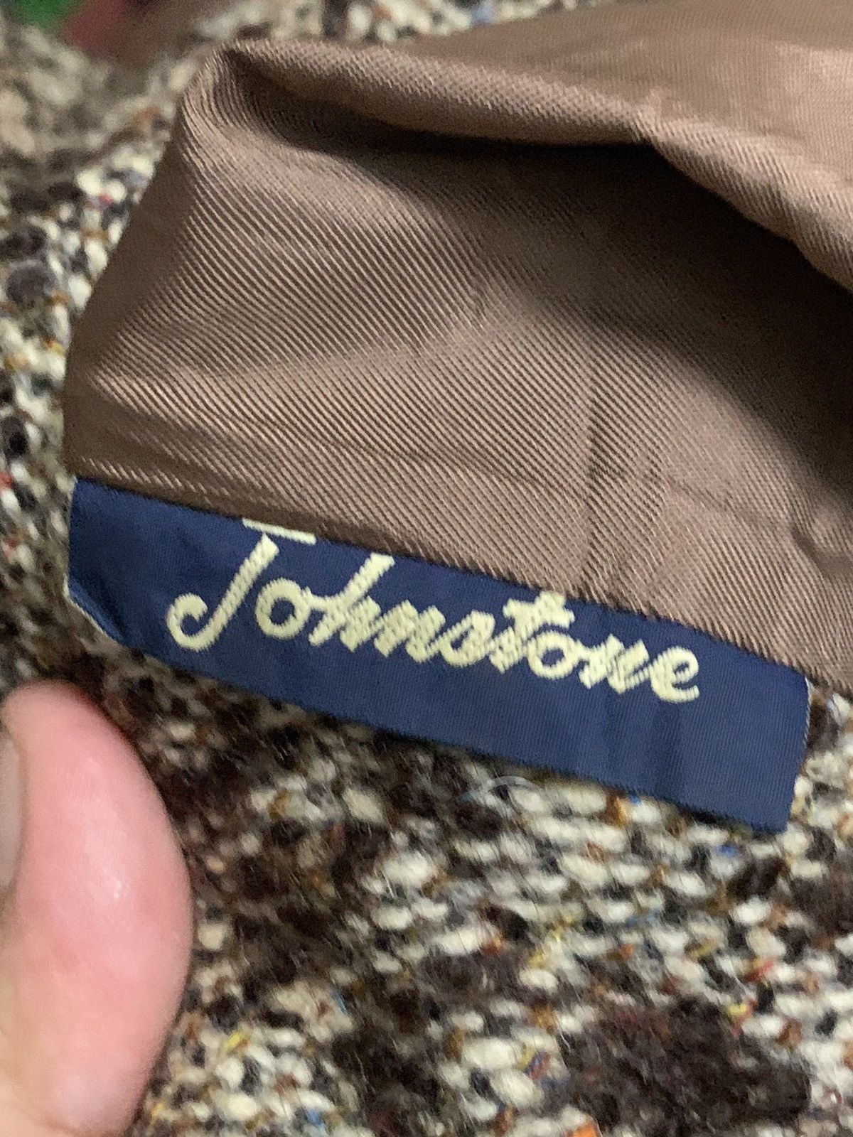 Japanese Brand × Vintage Vintage Johnstone Leather Jacket Size US L / EU 52-54 / 3 - 11 Thumbnail