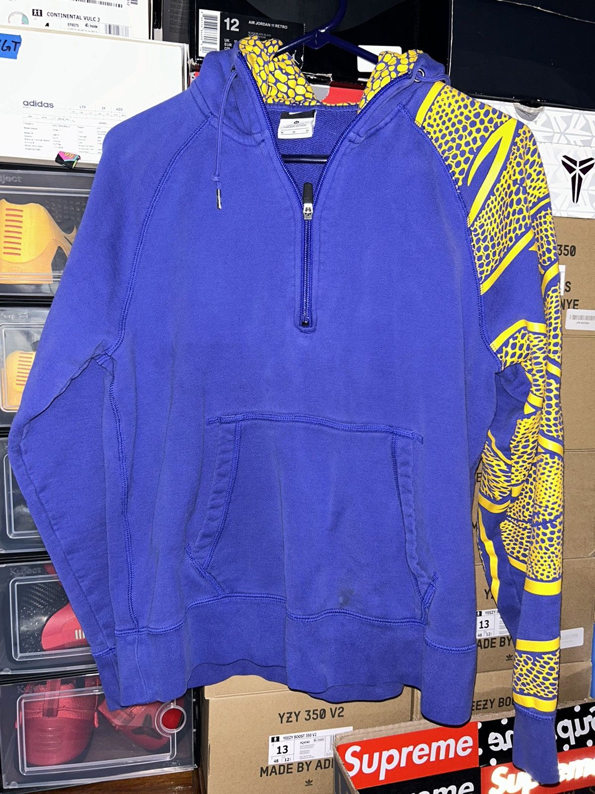 Nike Nike Kobe Bryant Vintage Mamba Half-zip Sweatshirt Medium Size US M / EU 48-50 / 2 - 1 Thumbnail