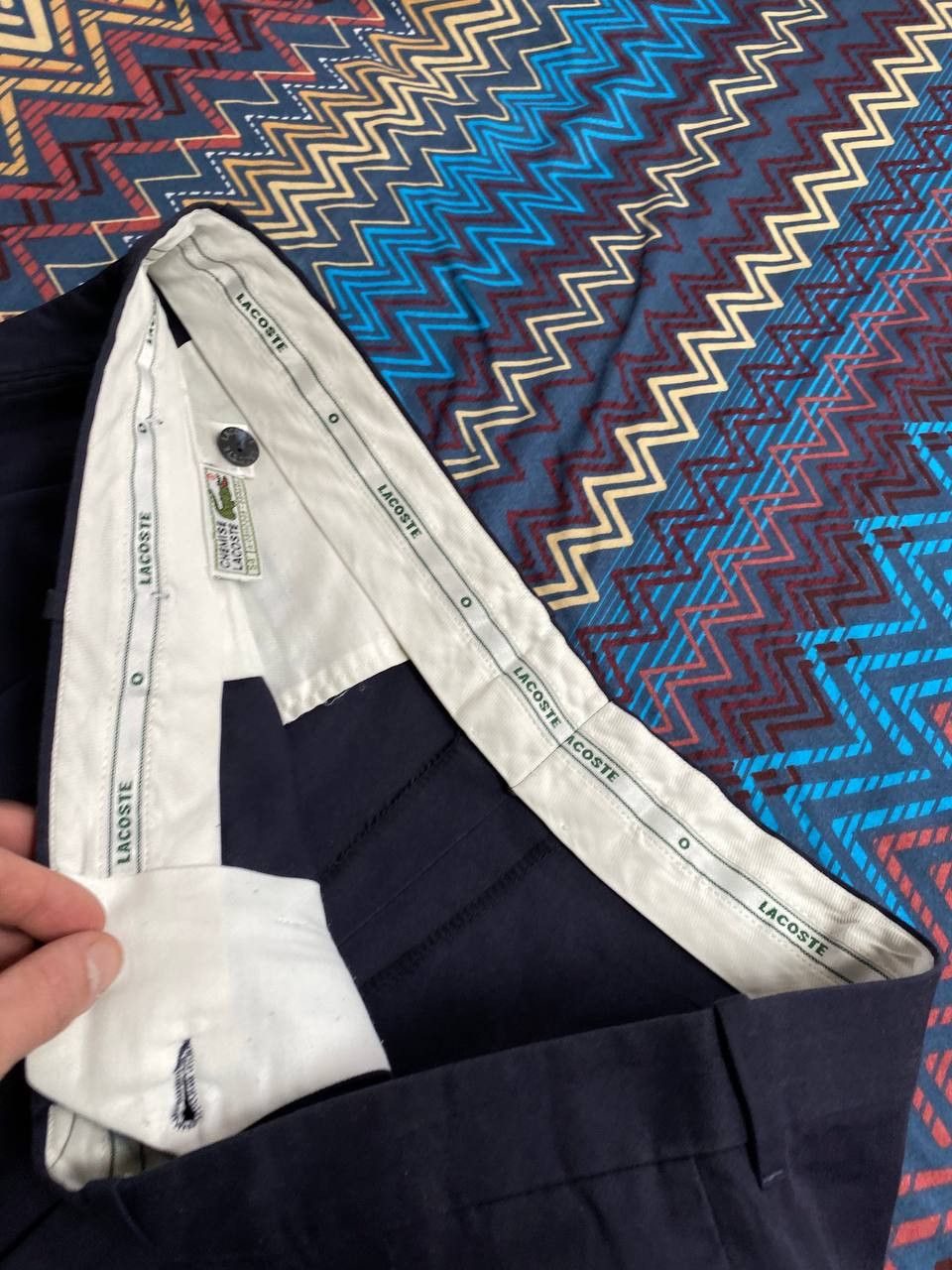 Lacoste × Vintage Lacoste vintage men’s chino dress pants trousers Size US 38 / EU 54 - 5 Thumbnail