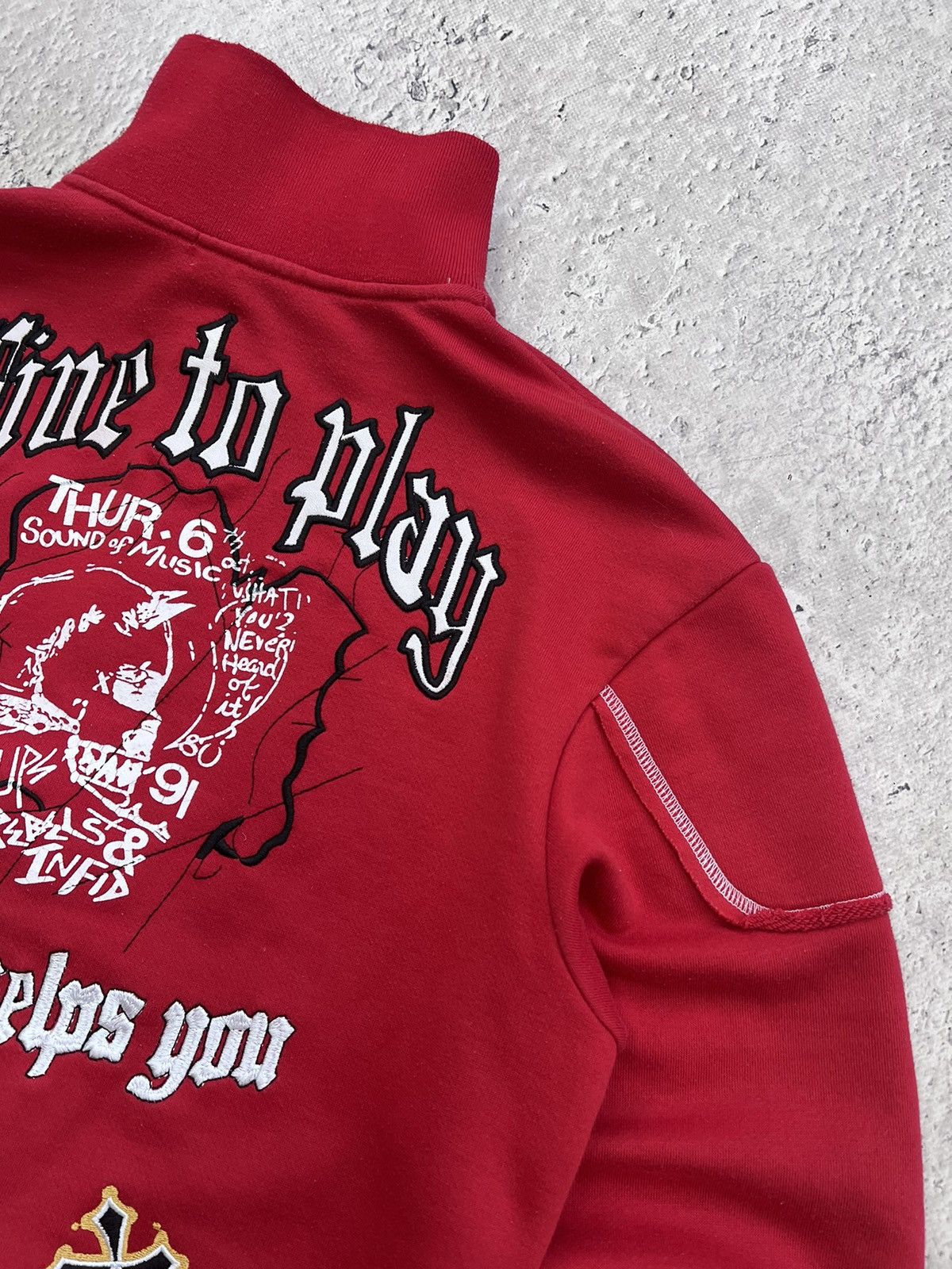 Beauty Beast × If Six Was Nine × Japanese Brand §WERTHER LOVE SEDITIONARIES STYLE ZIP STYLE SWEATSHIRT Size US M / EU 48-50 / 2 - 12 Thumbnail