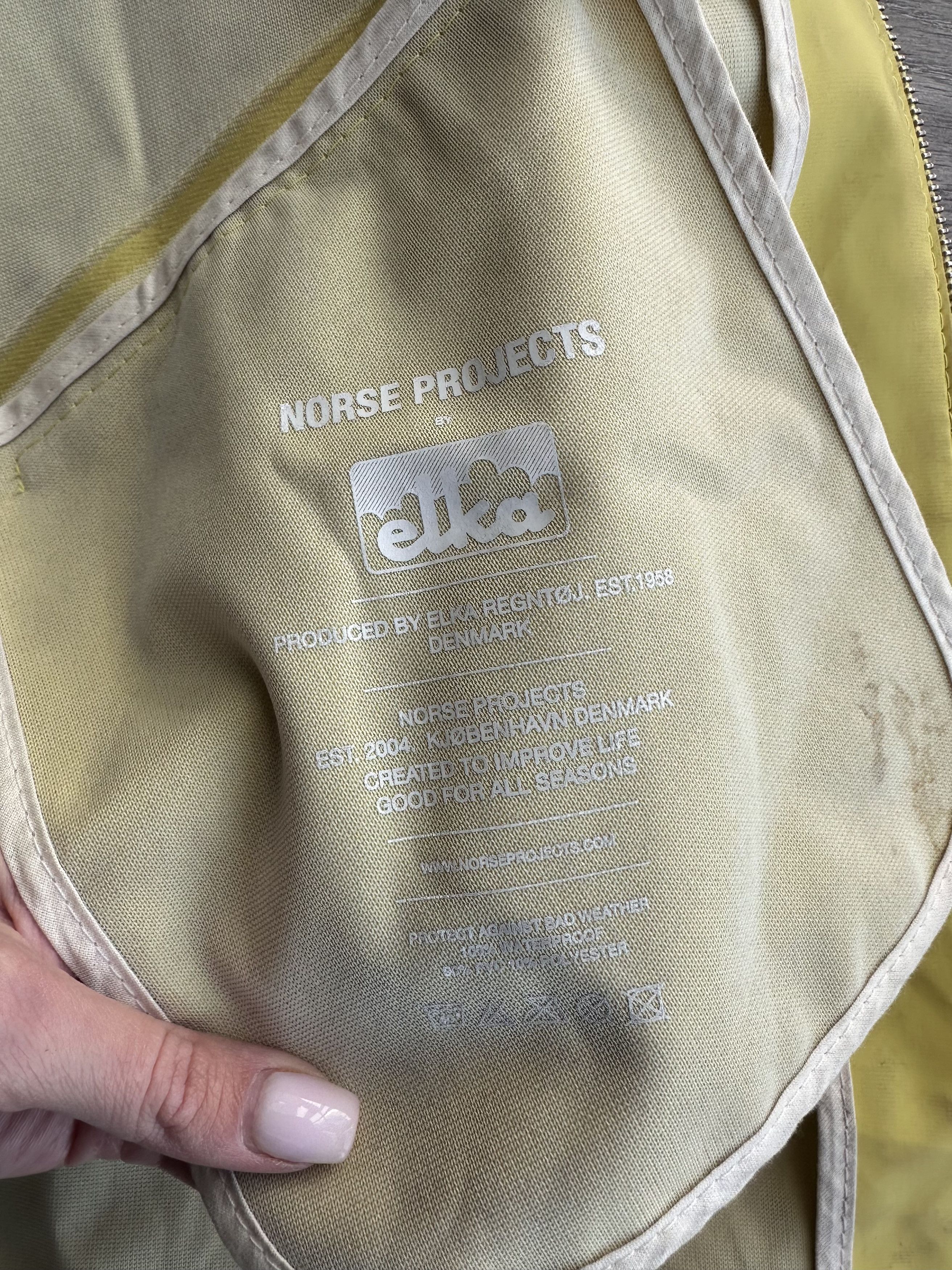 ELKA Rainwear × Norse Projects Norse Projects Elka Rain coat Size US S / EU 44-46 / 1 - 15 Thumbnail