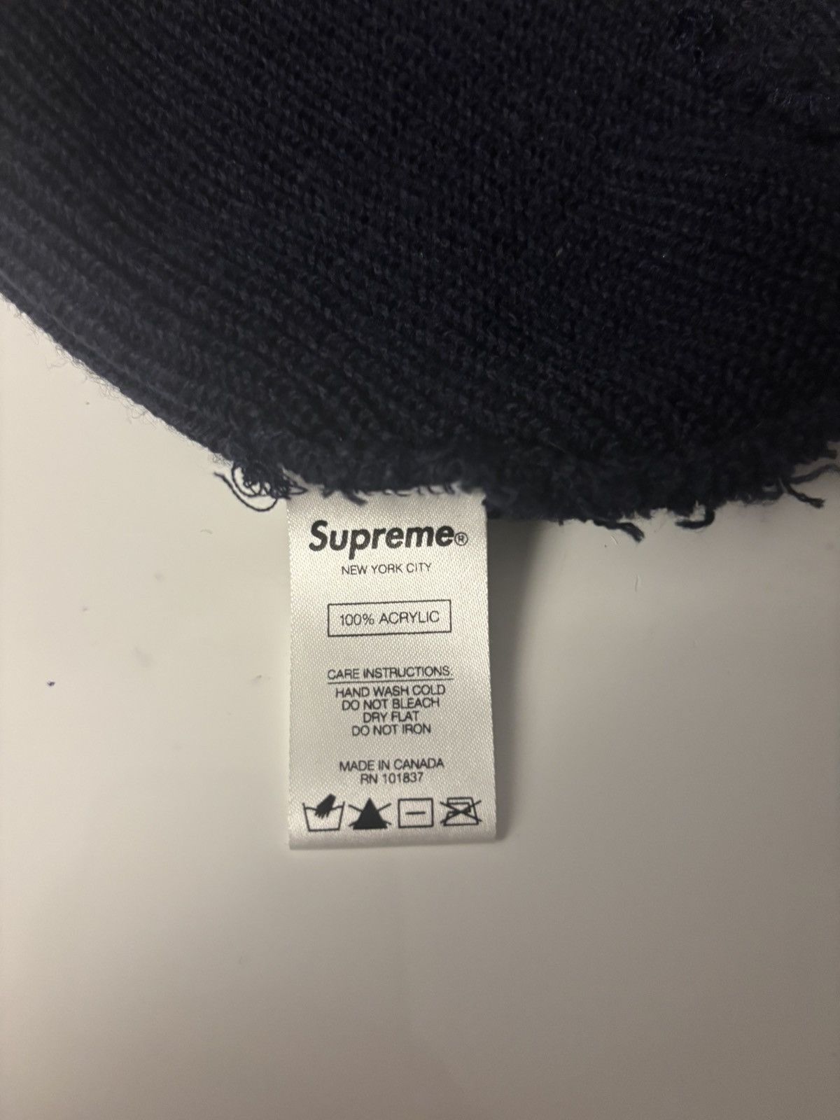 Supreme Supreme Beanie Navy Size ONE SIZE - 3 Thumbnail