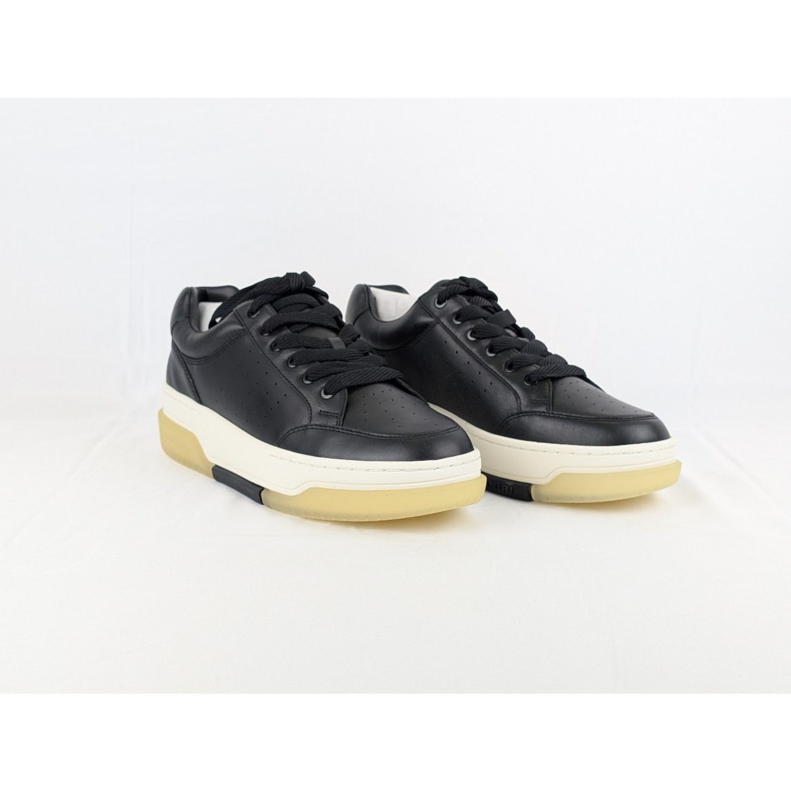 Amiri o1rshd1 Stadium Low Sneakers in Black Size US 12 / EU 45 - 8 Thumbnail