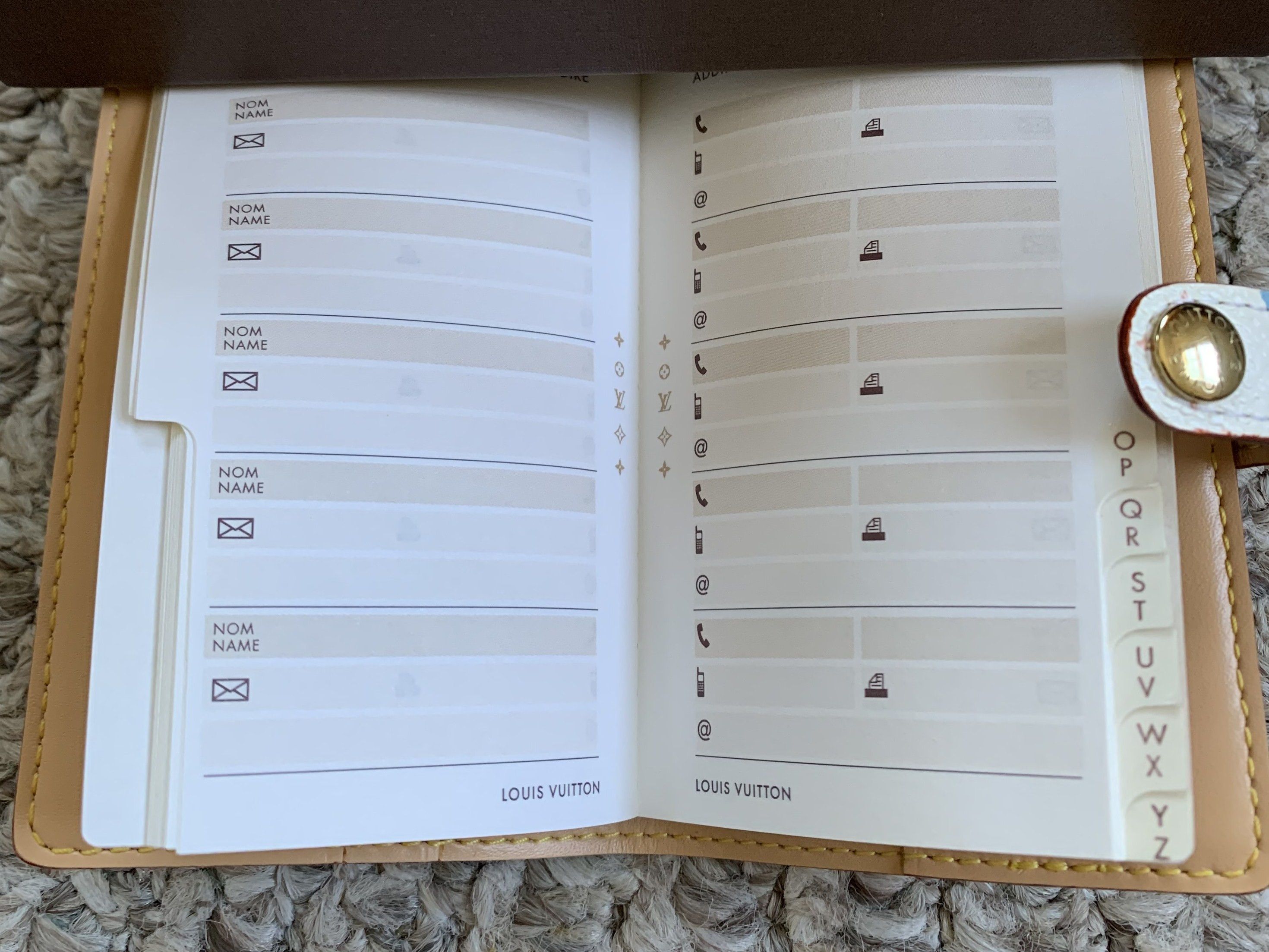 Louis Vuitton × Takashi Murakami NEW S/S 2003 Louis Vuitton x Murakami Monogram Address Book Size ONE SIZE - 6 Thumbnail