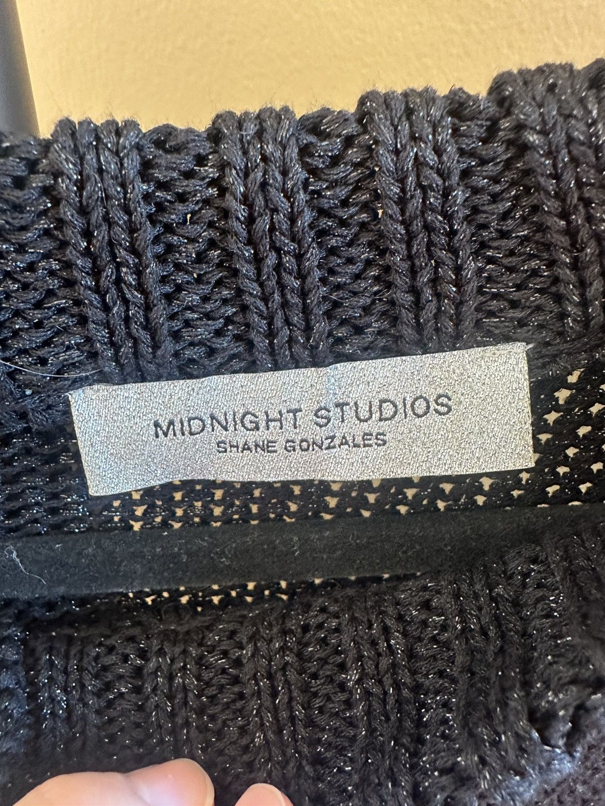 Midnight Studios MIDNIGHT STUDIOS BABY FACE SWEATER Size US L / EU 52-54 / 3 - 3 Thumbnail