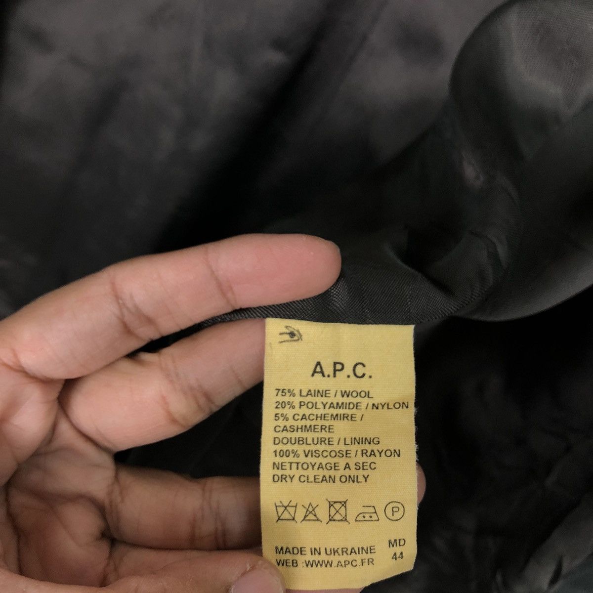 A.P.C. 🔥Rich Black - Hunting Chore Jacket A.P.C France Made Size US M / EU 48-50 / 2 - 18 Thumbnail