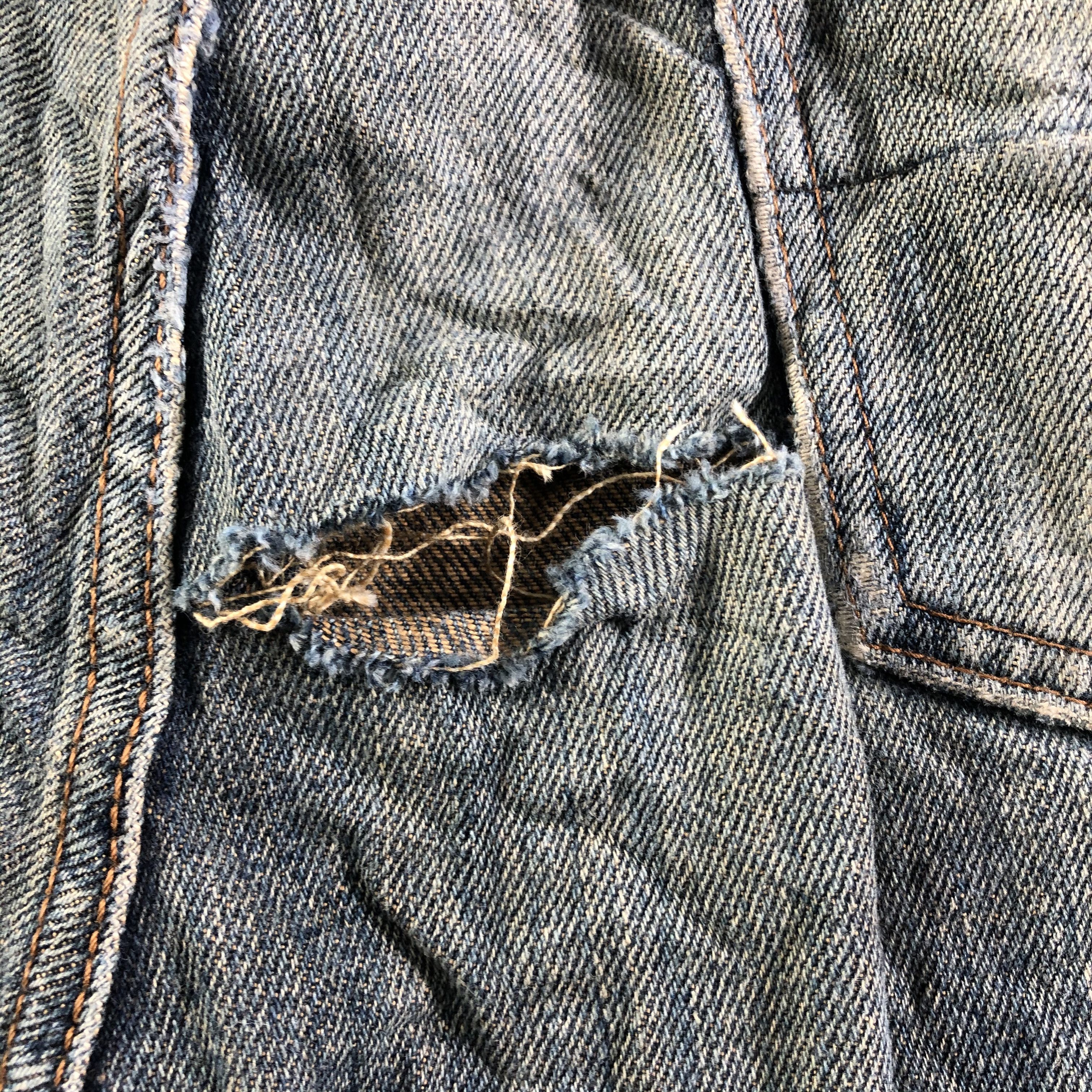 Vintage Vintage Gold Rush Rally Jeans-J4580 Size US 33 - 8 Thumbnail