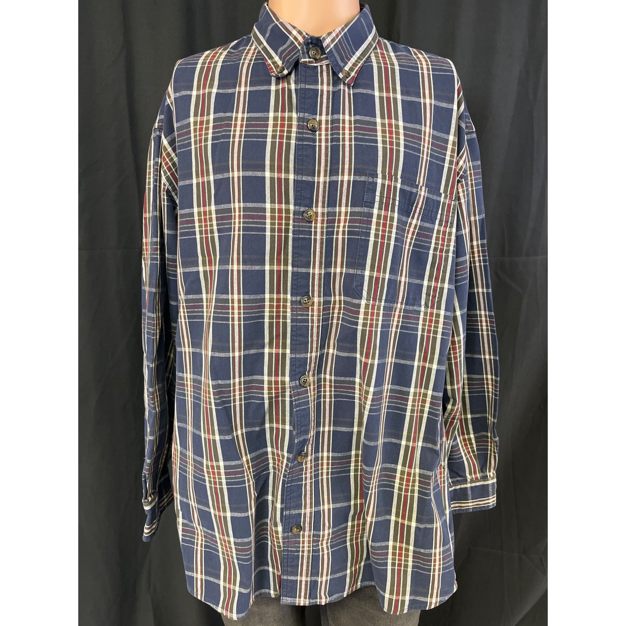 Other C.E. Schmidt Workwear Men's Blue Flannel Shirt/Button Up Sz Size US XL / EU 56 / 4 - 1 Thumbnail