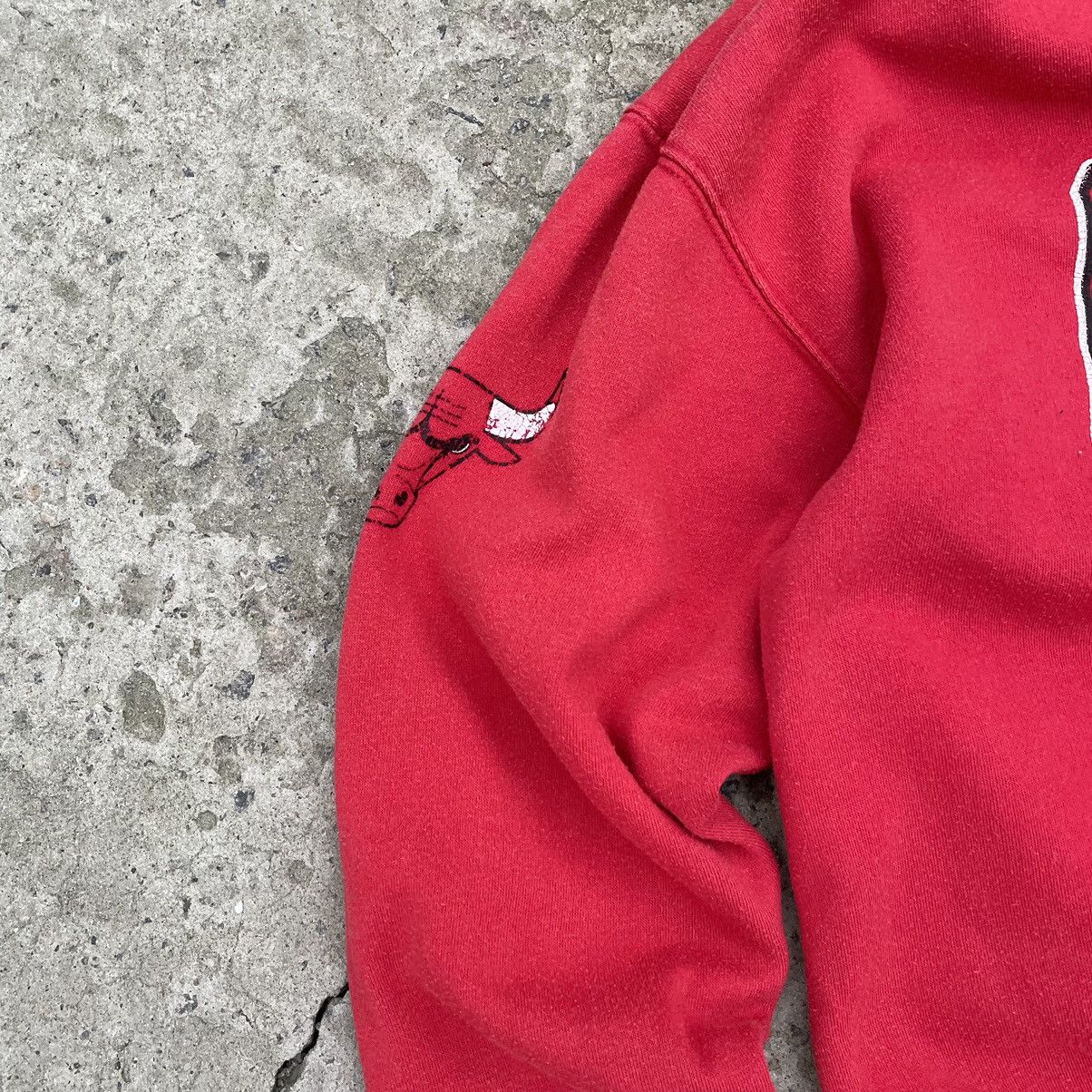 NBA × Vintage Vintage Chicago Bulls Sweatshirt Logo Y2K 90s USA Size US M / EU 48-50 / 2 - 3 Thumbnail