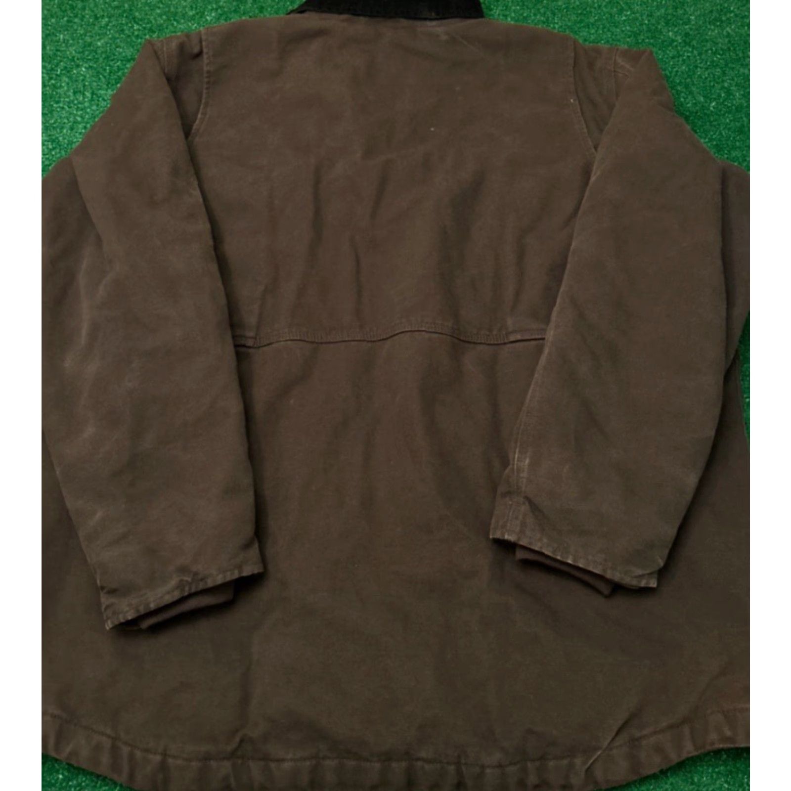 Carhartt VINTAGE Carhartt Jacket Work Wear Full Swing Detroit Dark Brown Mens Size XL Size US XL / EU 56 / 4 - 3 Thumbnail
